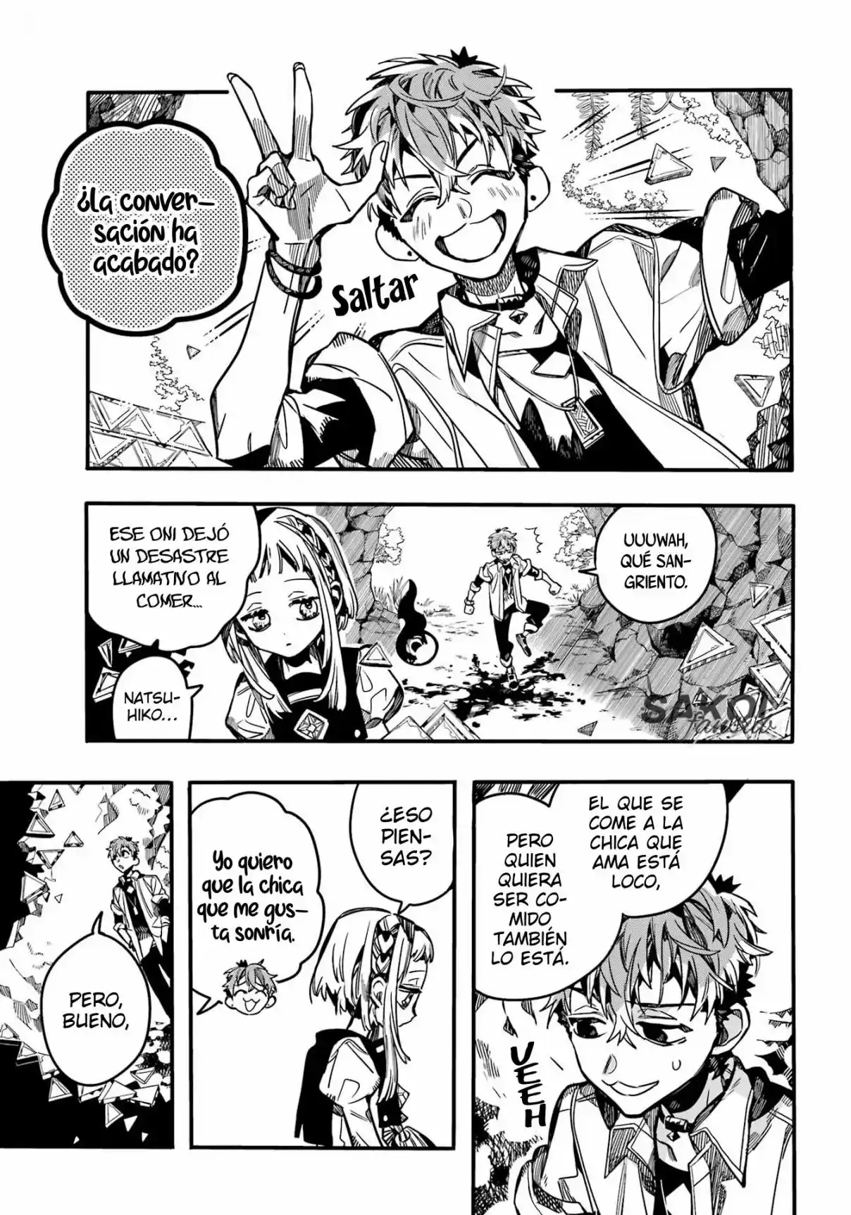 Jibaku Shounen Hanako-kun - Capítulo 95 - Página 35 - LectorTMOo