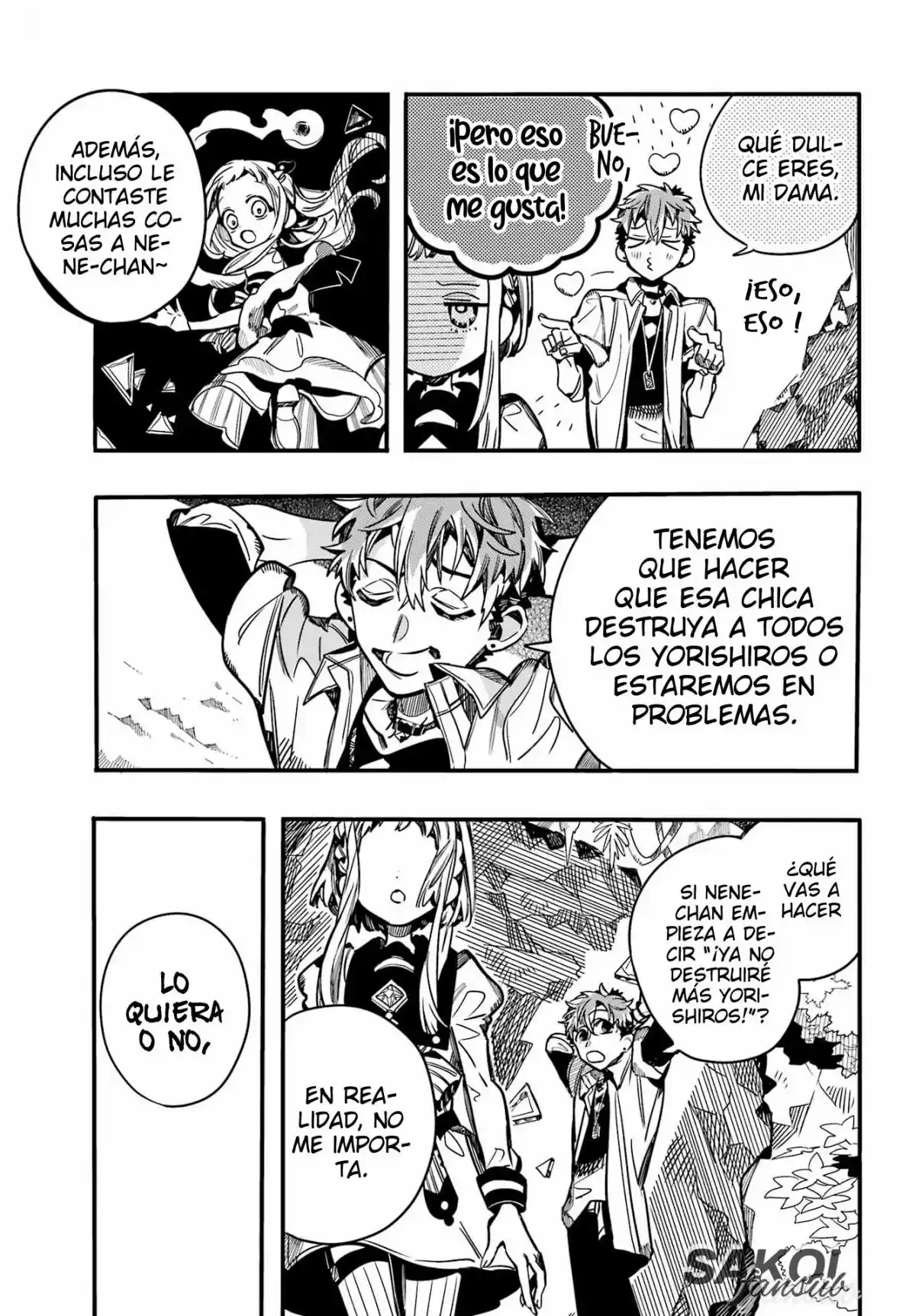 Jibaku Shounen Hanako-kun - Capítulo 95 - Página 37 - LectorTMOo