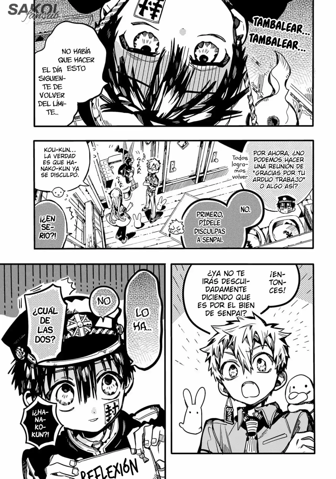 Jibaku Shounen Hanako-kun - Capítulo 96 - Página 5 - LectorTMOo