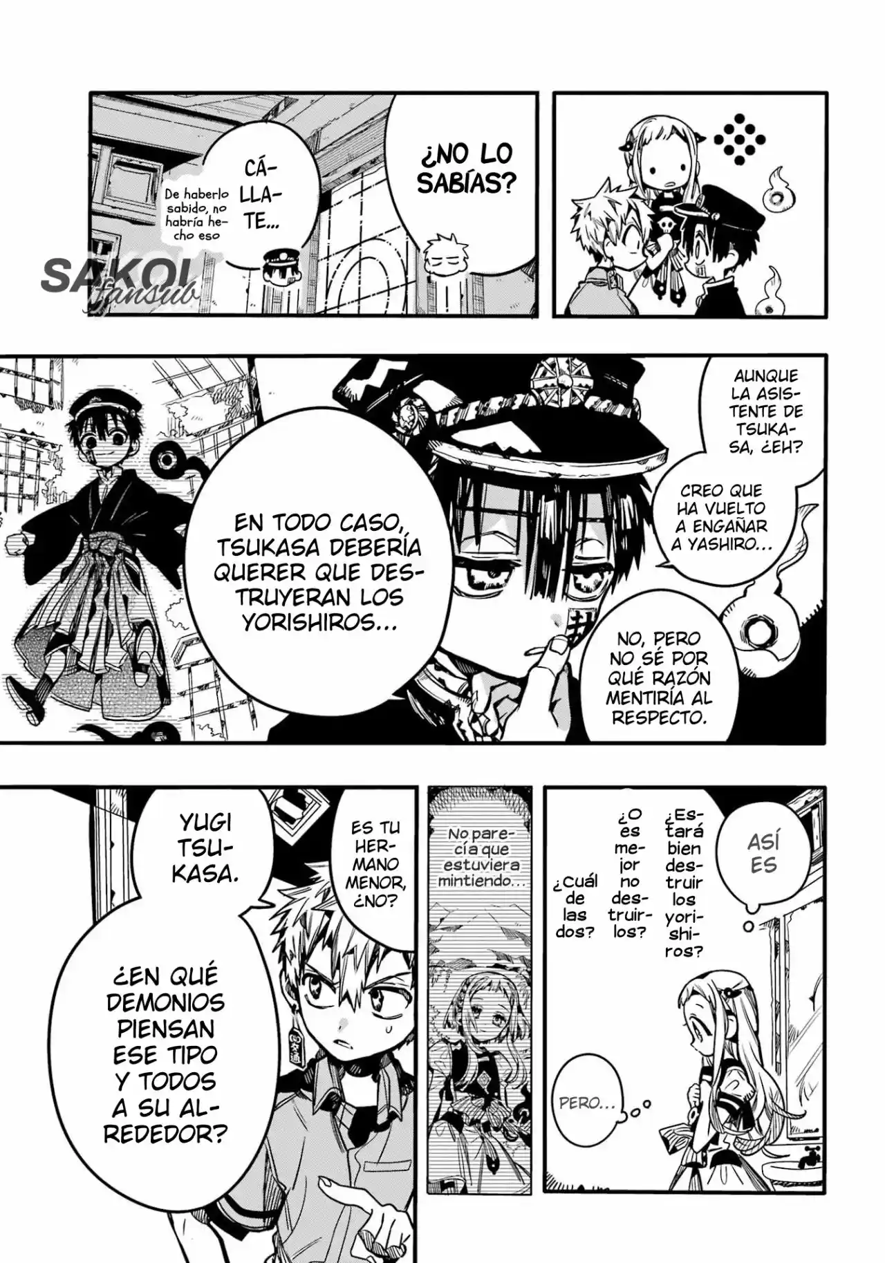 Jibaku Shounen Hanako-kun - Capítulo 96 - Página 9 - LectorTMOo