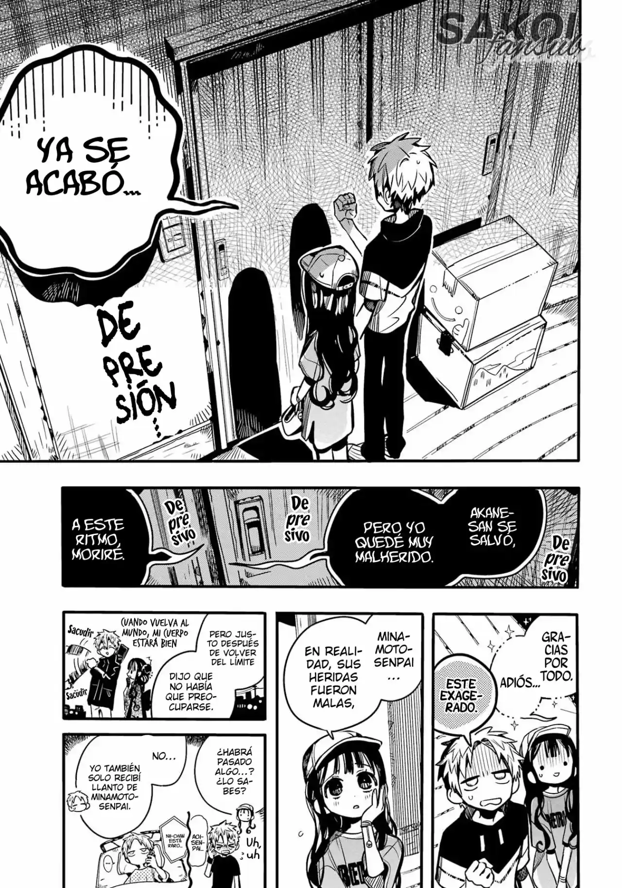 Jibaku Shounen Hanako-kun - Capítulo 96 - Página 15 - LectorTMOo