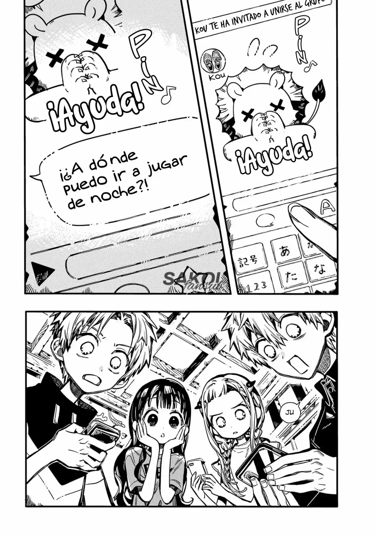 Jibaku Shounen Hanako-kun - Capítulo 98 - Página 14 - LectorTMOo