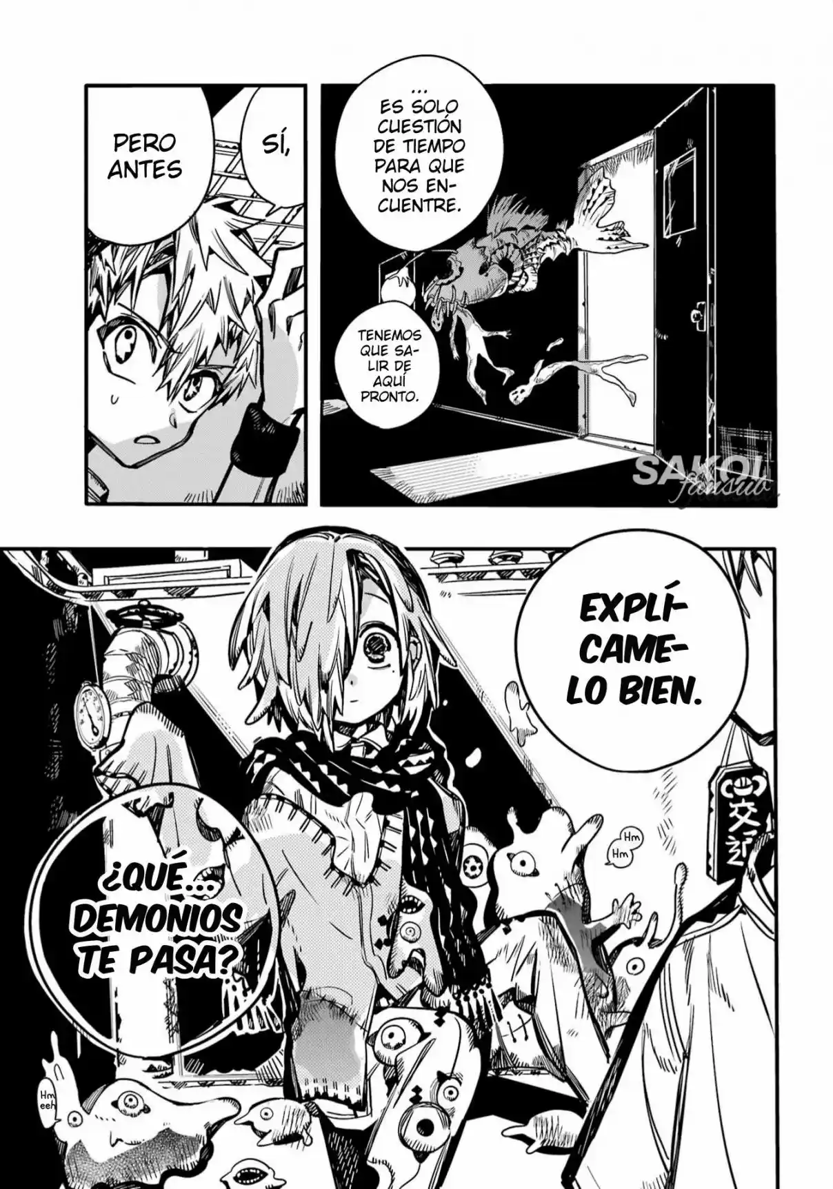 Jibaku Shounen Hanako-kun - Capítulo 99 - Página 14 - LectorTMOo