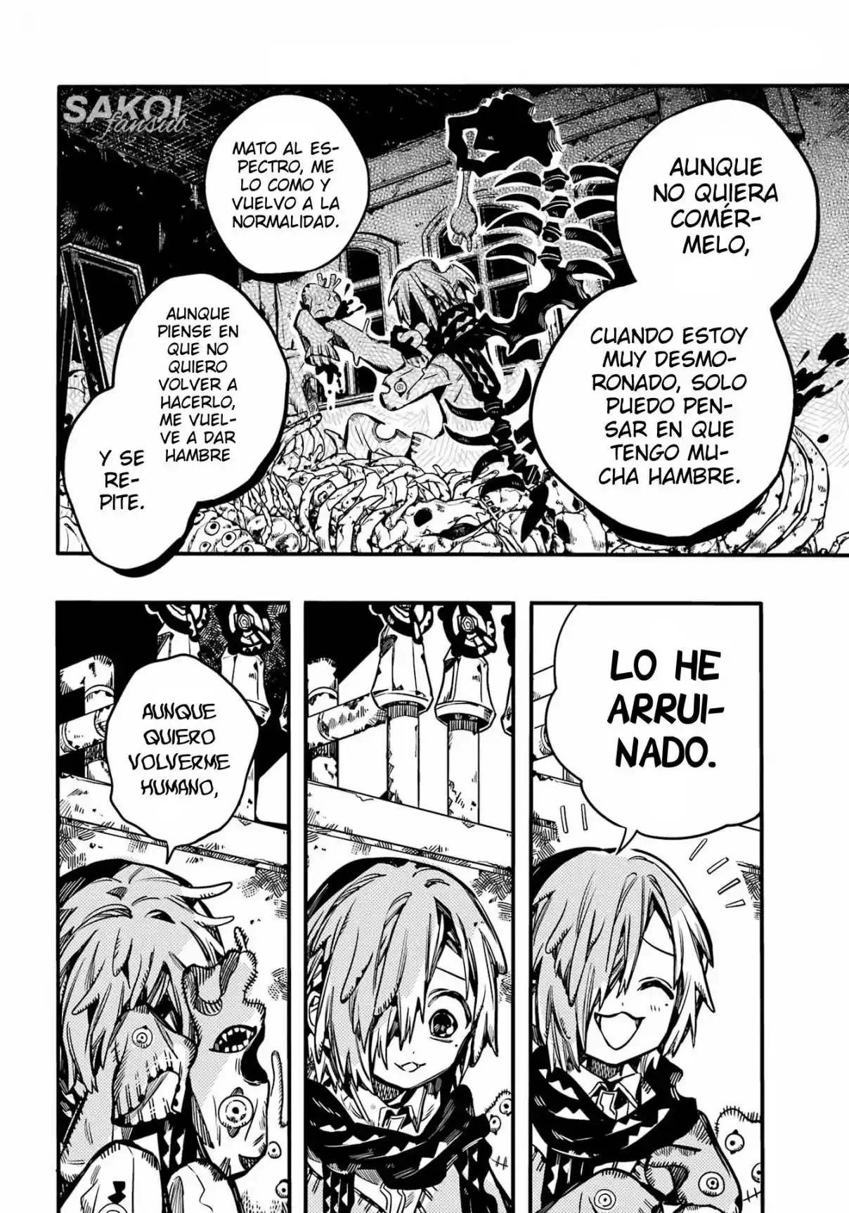 Jibaku Shounen Hanako-kun - Capítulo 99 - Página 17 - LectorTMOo