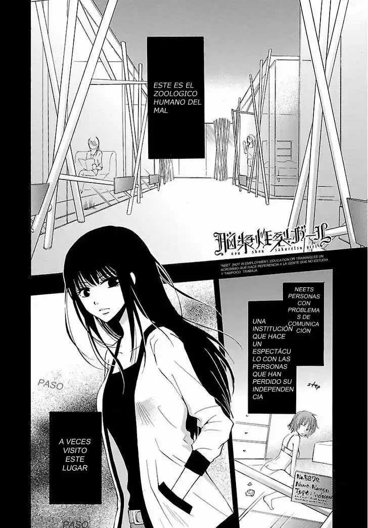Jigokugata Ningen Doubutsuen - Daiisshou - Noushou Sakuretsu Girl - Capítulo 1 - Página 4 - LectorTMOo