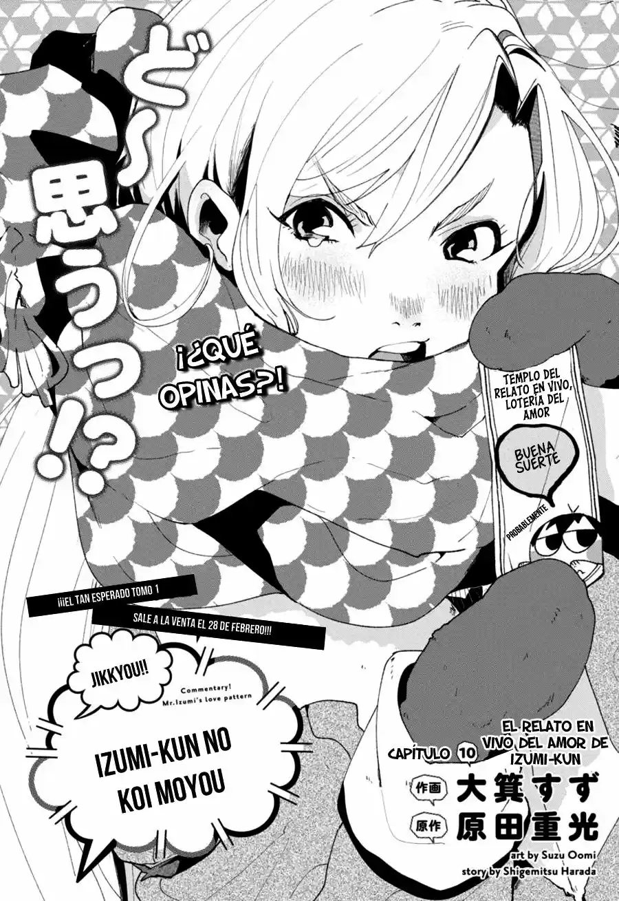 Jikkyou!! Izumi-kun No Koi Moyou - Capítulo 10 - Página 2 - LectorTMOo