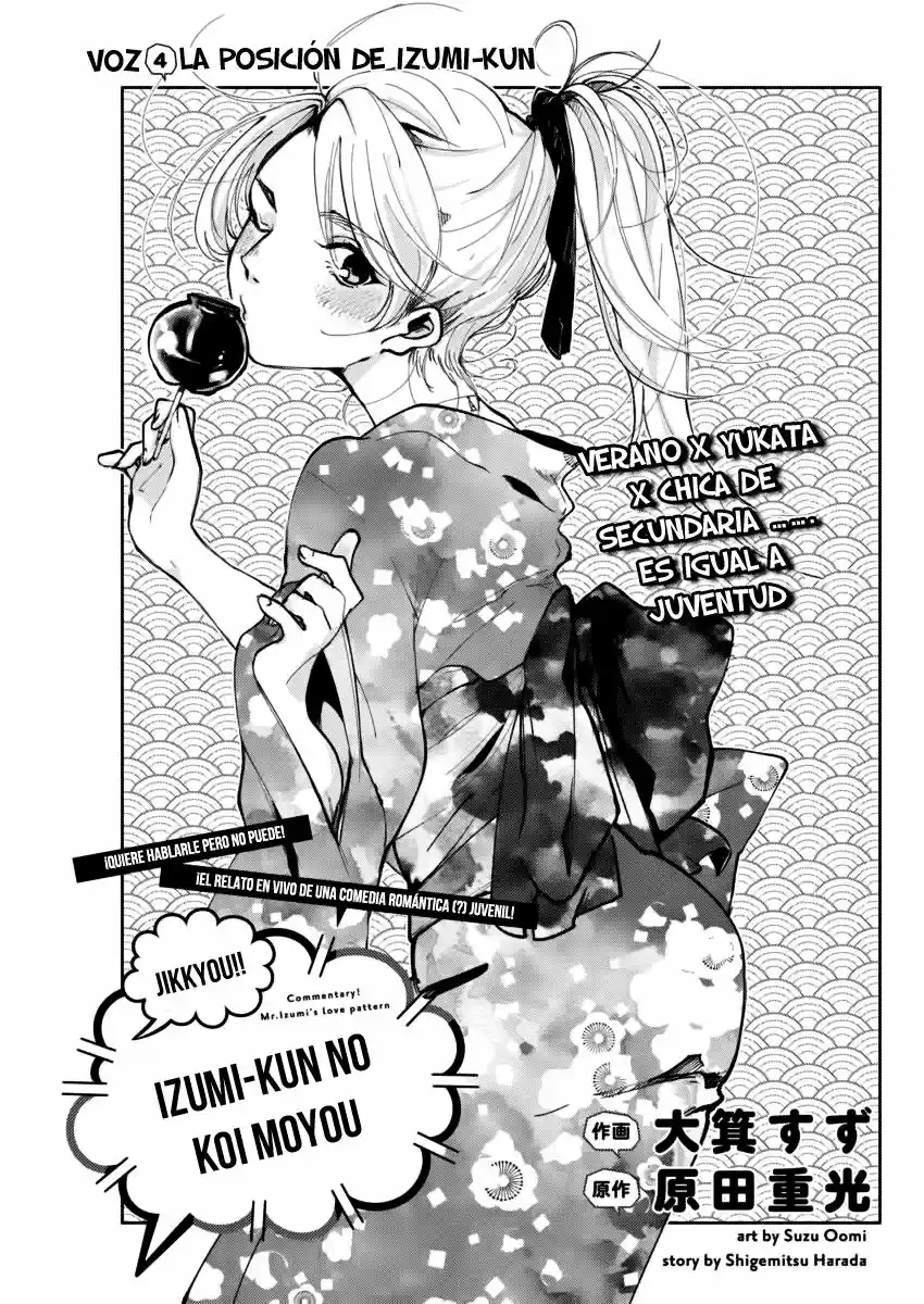 Jikkyou!! Izumi-kun No Koi Moyou - Capítulo 4 - Página 2 - LectorTMOo