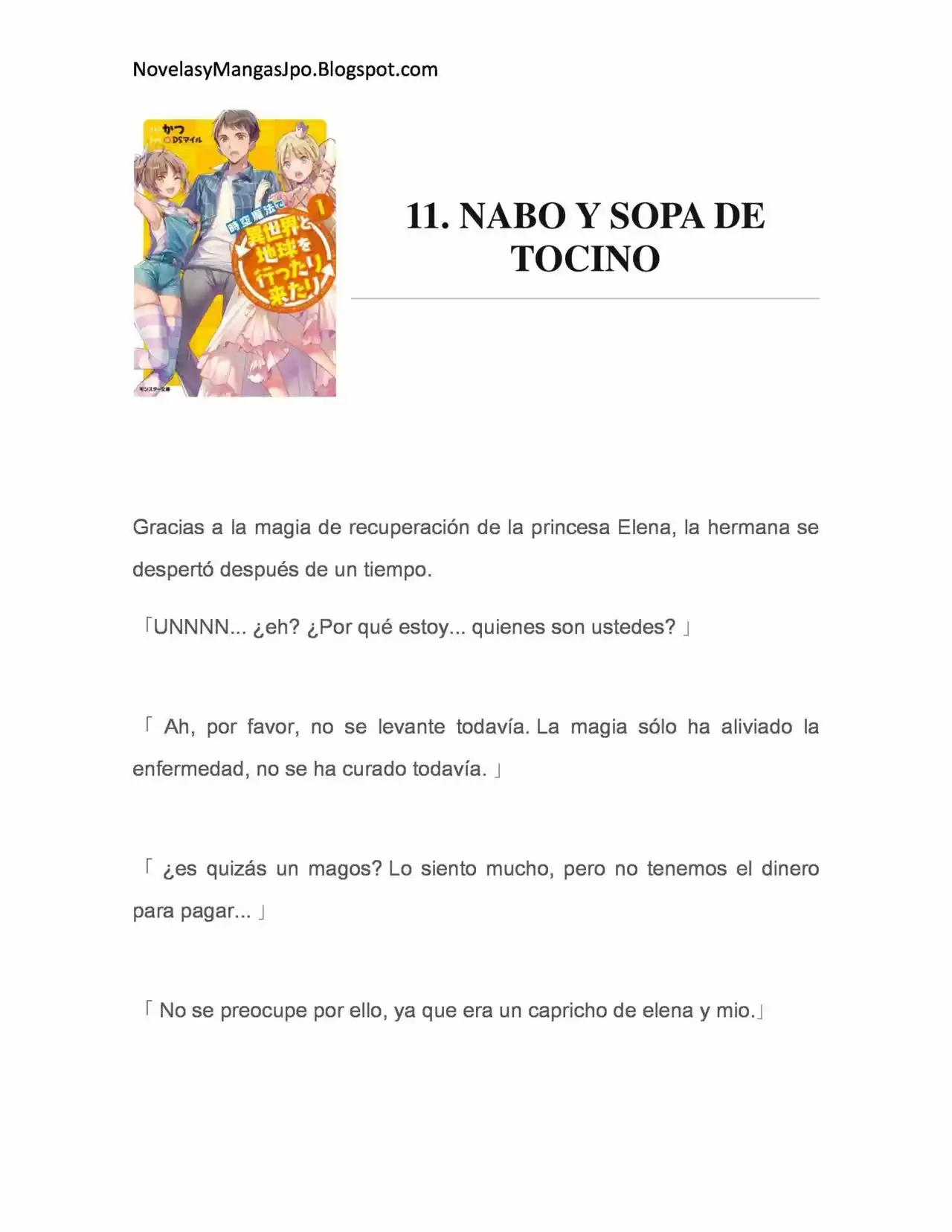 Jikuu Mahou De Isekai To Chikyuu Wo Ittarikitari - Capítulo 11.00 - Página 2 - LectorTMOo