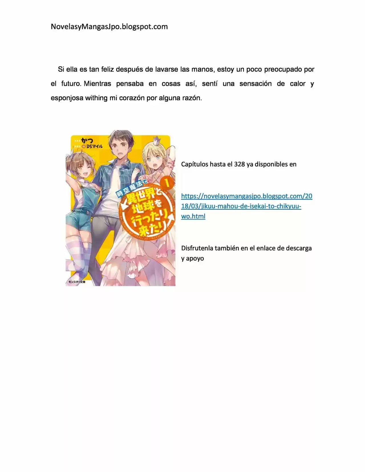 Jikuu Mahou De Isekai To Chikyuu Wo Ittarikitari - Capítulo 14.00 - Página 11 - LectorTMOo