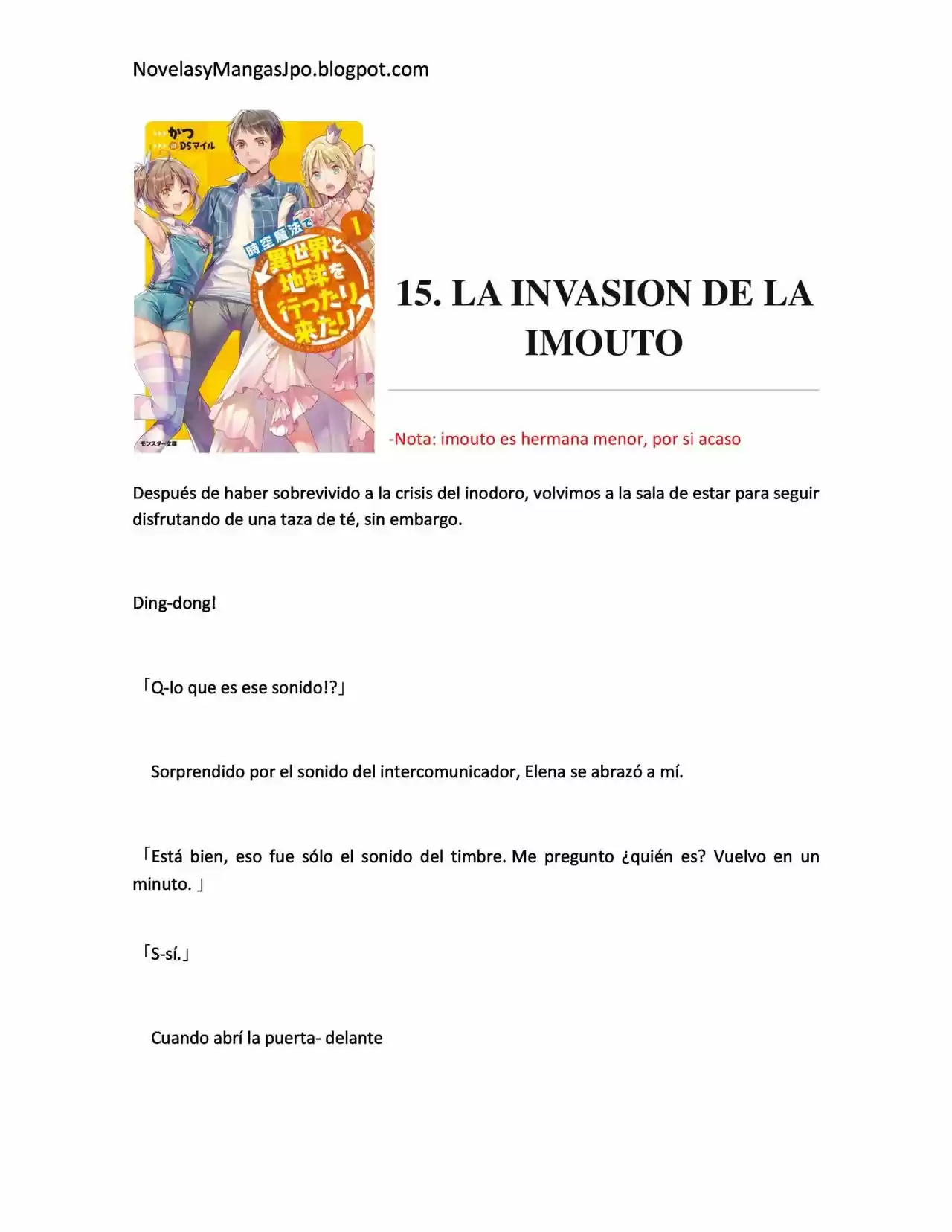 Jikuu Mahou De Isekai To Chikyuu Wo Ittarikitari - Capítulo 15.00 - Página 2 - LectorTMOo