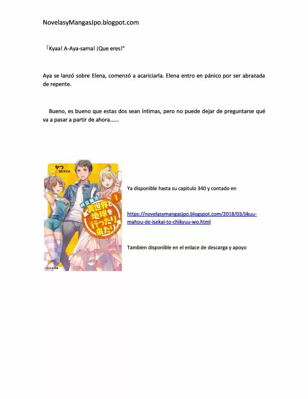 Jikuu Mahou De Isekai To Chikyuu Wo Ittarikitari - Capítulo 15.00 - Página 14 - LectorTMOo