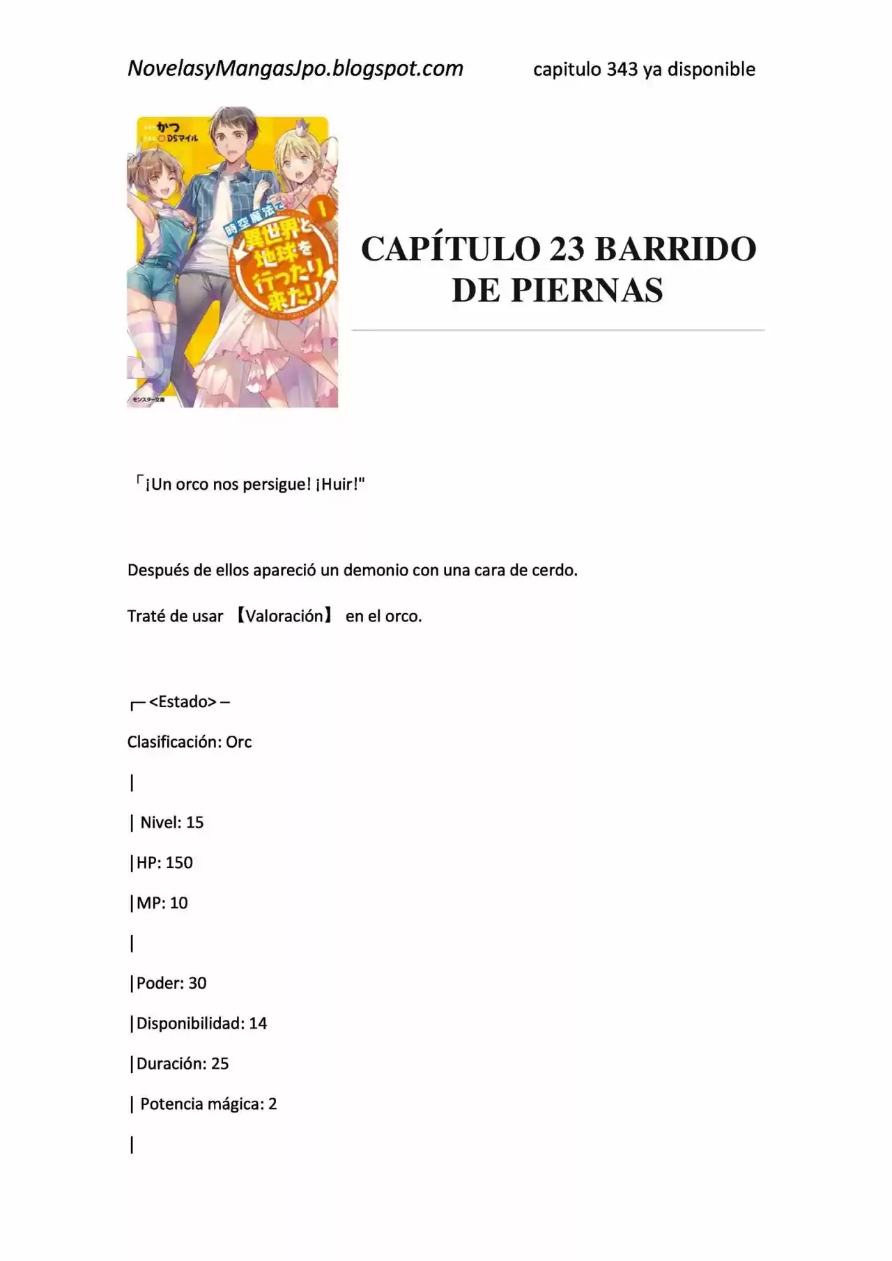 Jikuu Mahou De Isekai To Chikyuu Wo Ittarikitari - Capítulo 23.00 - Página 1 - LectorTMOo