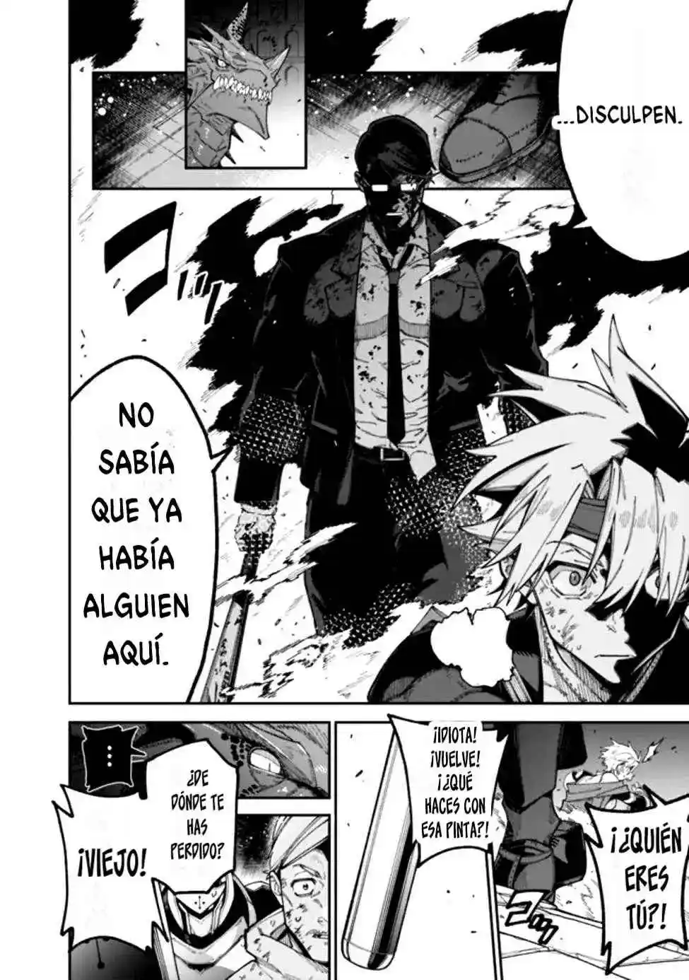JIMI NA OJISAN, JITSU WA EIYU DATTA. -JIKAKU GA NAI MAMA MUSO SHITETARA, MEI NO DUNGEON HAISHIN DE SARASARETETA YO DESU - Capítulo 1 - Página 5 - LectorTMOo