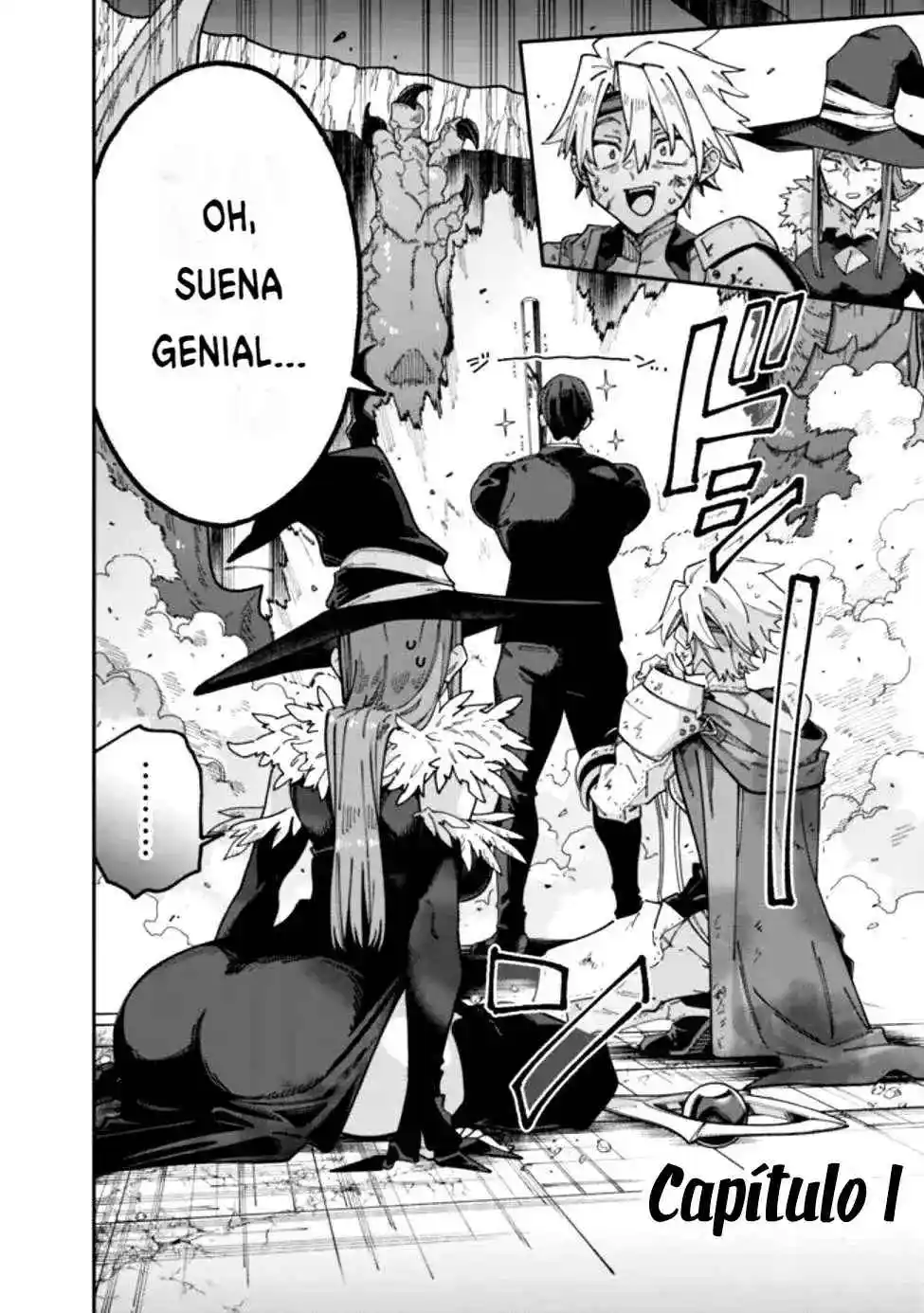 JIMI NA OJISAN, JITSU WA EIYU DATTA. -JIKAKU GA NAI MAMA MUSO SHITETARA, MEI NO DUNGEON HAISHIN DE SARASARETETA YO DESU - Capítulo 1 - Página 8 - LectorTMOo