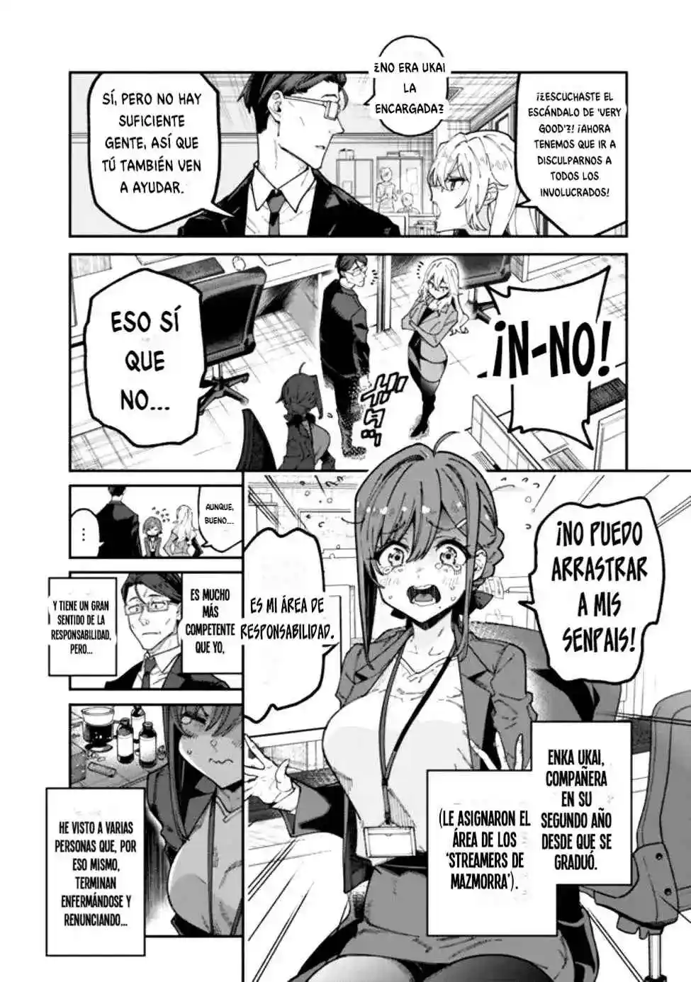 JIMI NA OJISAN, JITSU WA EIYU DATTA. -JIKAKU GA NAI MAMA MUSO SHITETARA, MEI NO DUNGEON HAISHIN DE SARASARETETA YO DESU - Capítulo 1 - Página 14 - LectorTMOo