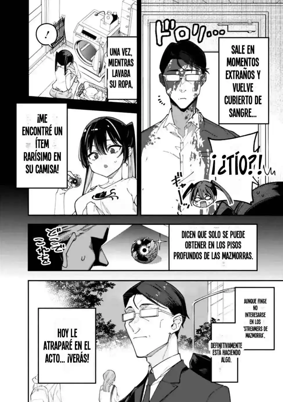 JIMI NA OJISAN, JITSU WA EIYU DATTA. -JIKAKU GA NAI MAMA MUSO SHITETARA, MEI NO DUNGEON HAISHIN DE SARASARETETA YO DESU - Capítulo 1 - Página 28 - LectorTMOo