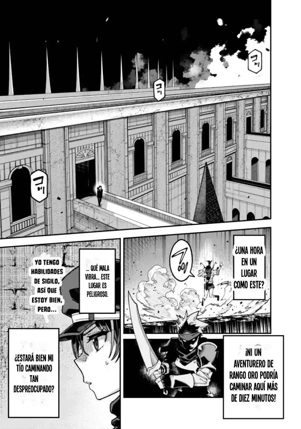 JIMI NA OJISAN, JITSU WA EIYU DATTA. -JIKAKU GA NAI MAMA MUSO SHITETARA, MEI NO DUNGEON HAISHIN DE SARASARETETA YO DESU - Capítulo 1 - Página 33 - LectorTMOo