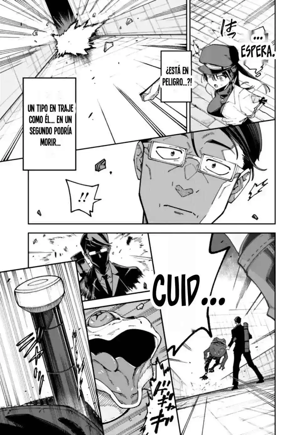 JIMI NA OJISAN, JITSU WA EIYU DATTA. -JIKAKU GA NAI MAMA MUSO SHITETARA, MEI NO DUNGEON HAISHIN DE SARASARETETA YO DESU - Capítulo 1 - Página 35 - LectorTMOo