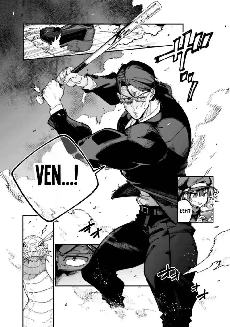 JIMI NA OJISAN, JITSU WA EIYU DATTA. -JIKAKU GA NAI MAMA MUSO SHITETARA, MEI NO DUNGEON HAISHIN DE SARASARETETA YO DESU - Capítulo 1 - Página 45 - LectorTMOo