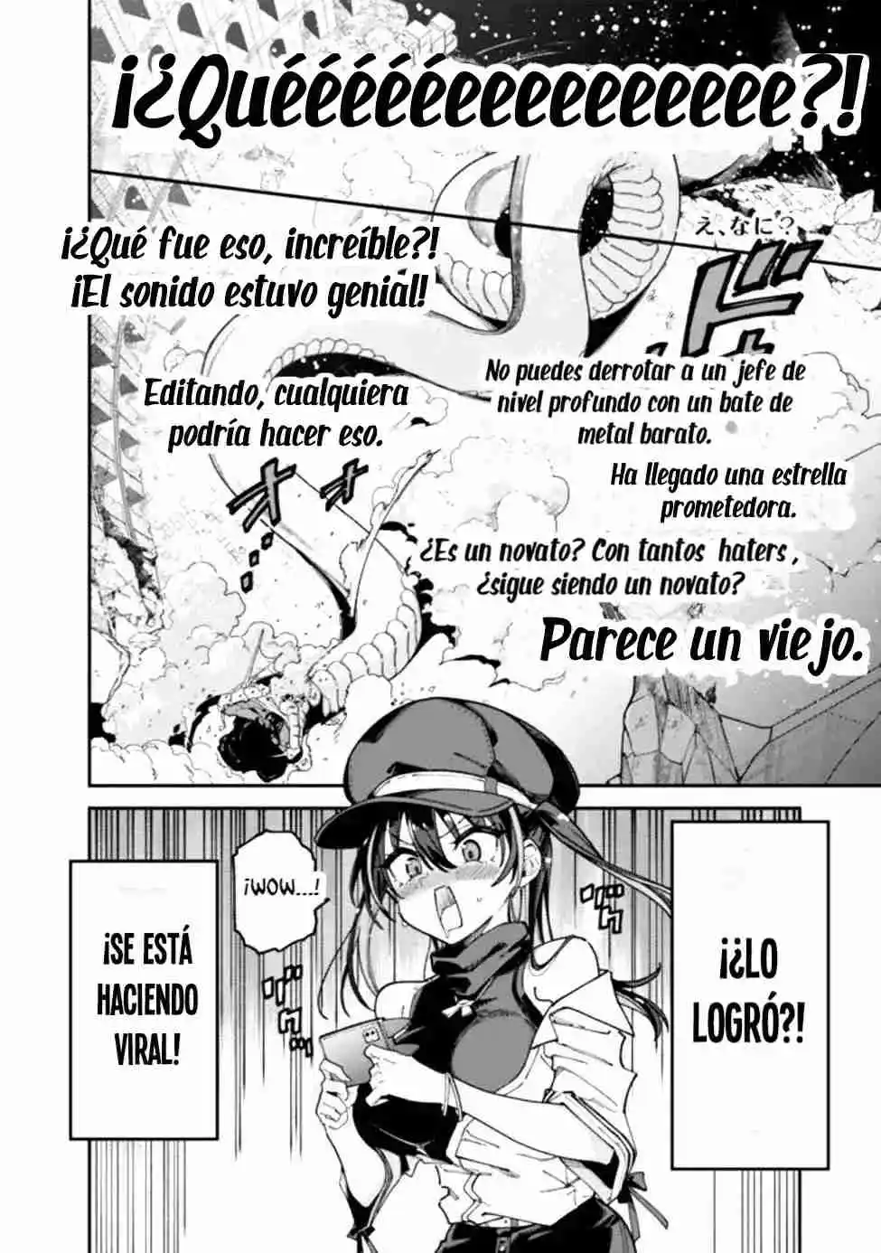 JIMI NA OJISAN, JITSU WA EIYU DATTA. -JIKAKU GA NAI MAMA MUSO SHITETARA, MEI NO DUNGEON HAISHIN DE SARASARETETA YO DESU - Capítulo 1 - Página 50 - LectorTMOo