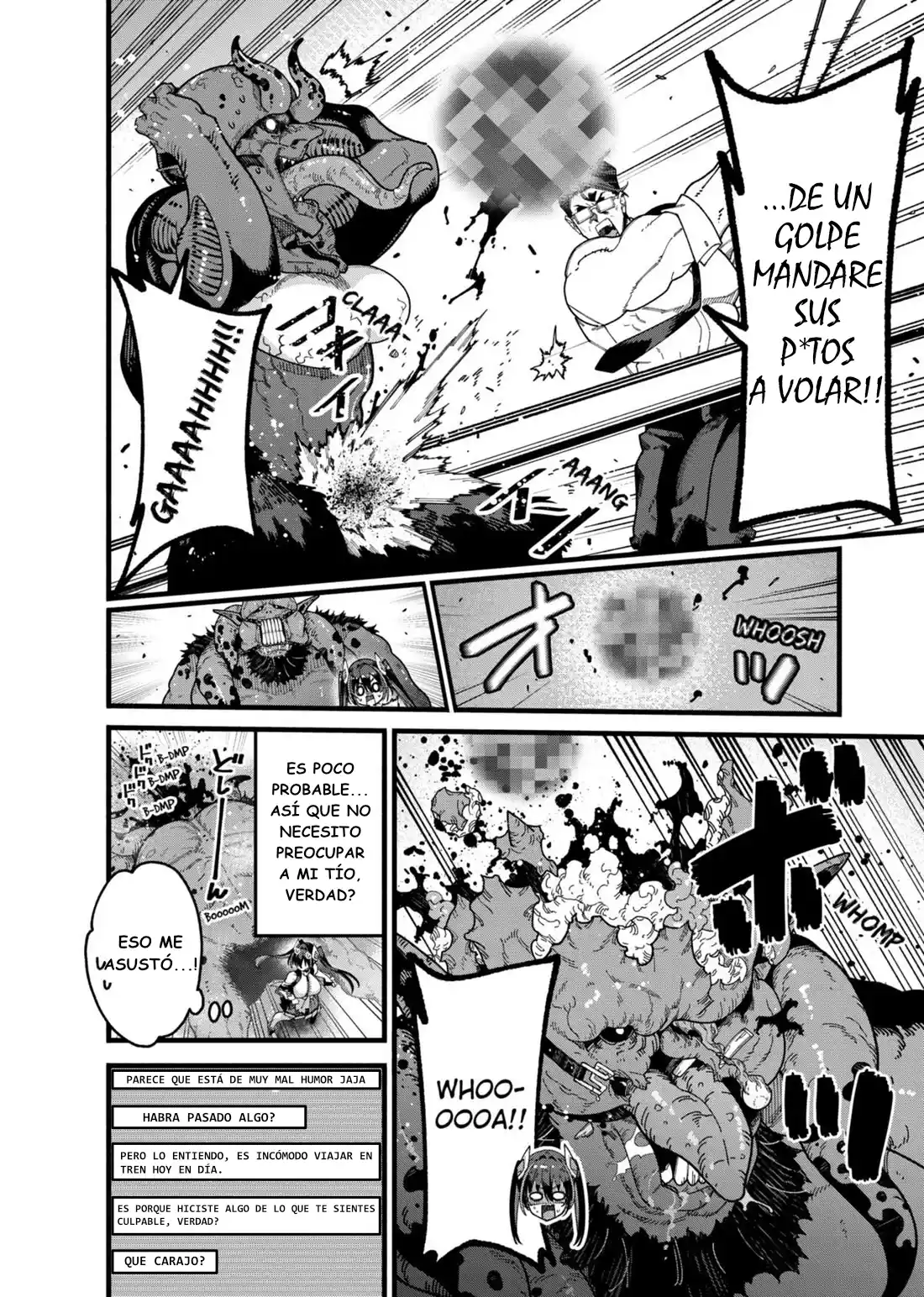 JIMI NA OJISAN, JITSU WA EIYU DATTA. -JIKAKU GA NAI MAMA MUSO SHITETARA, MEI NO DUNGEON HAISHIN DE SARASARETETA YO DESU capítulo 11 página 8
