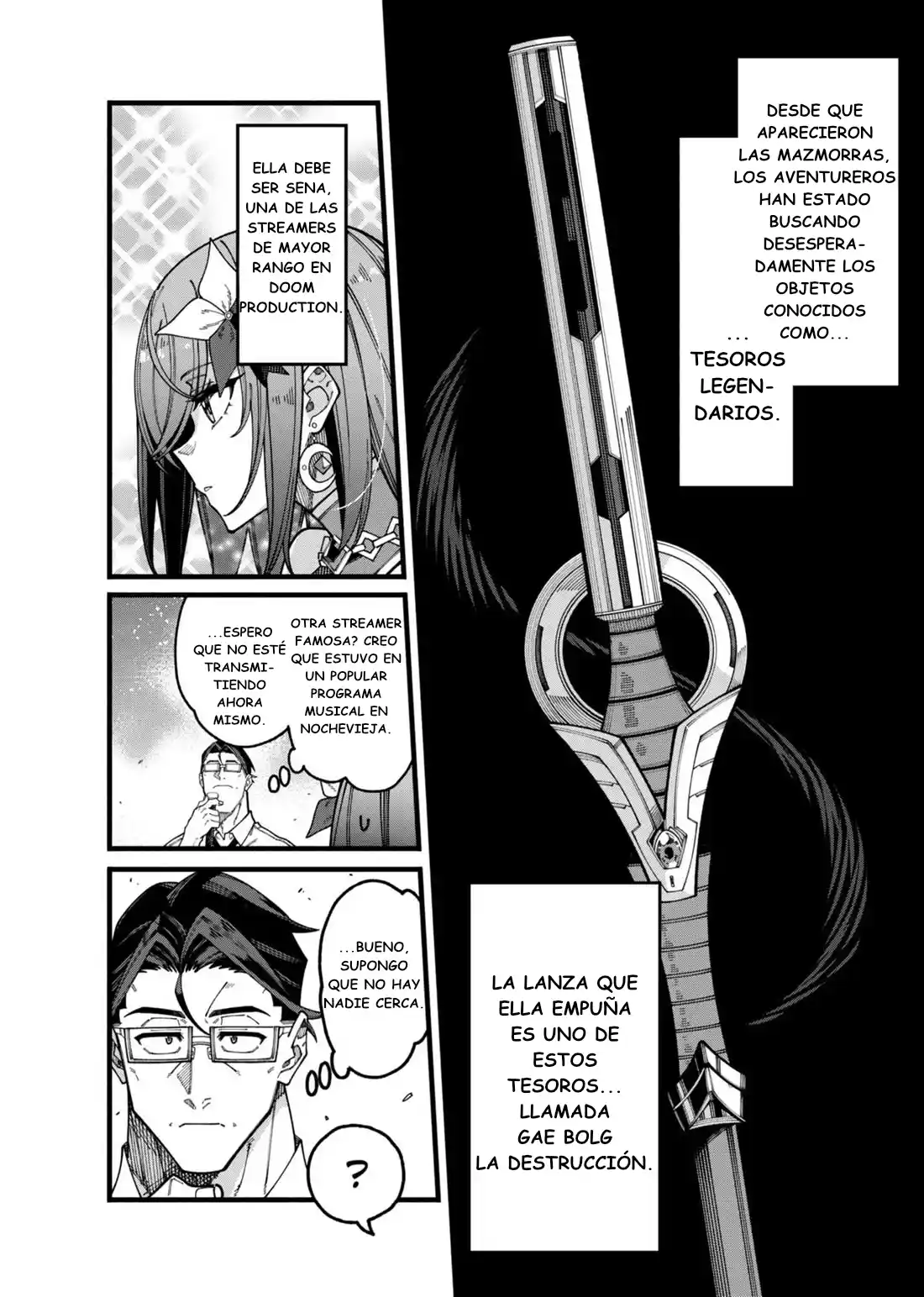 JIMI NA OJISAN, JITSU WA EIYU DATTA. -JIKAKU GA NAI MAMA MUSO SHITETARA, MEI NO DUNGEON HAISHIN DE SARASARETETA YO DESU capítulo 12 página 6