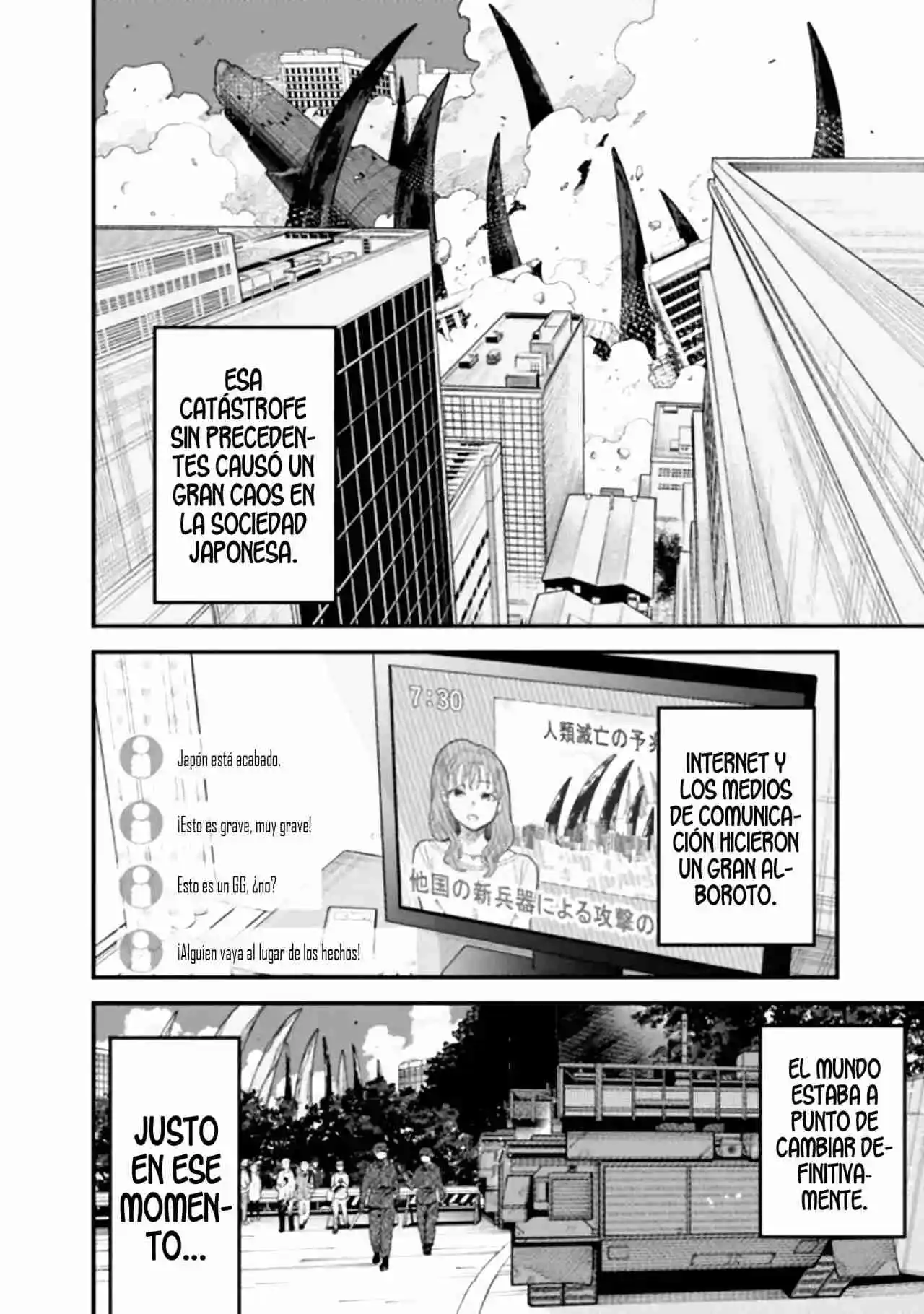 JIMI NA OJISAN, JITSU WA EIYU DATTA. -JIKAKU GA NAI MAMA MUSO SHITETARA, MEI NO DUNGEON HAISHIN DE SARASARETETA YO DESU - Capítulo 2 - Página 7 - LectorTMOo