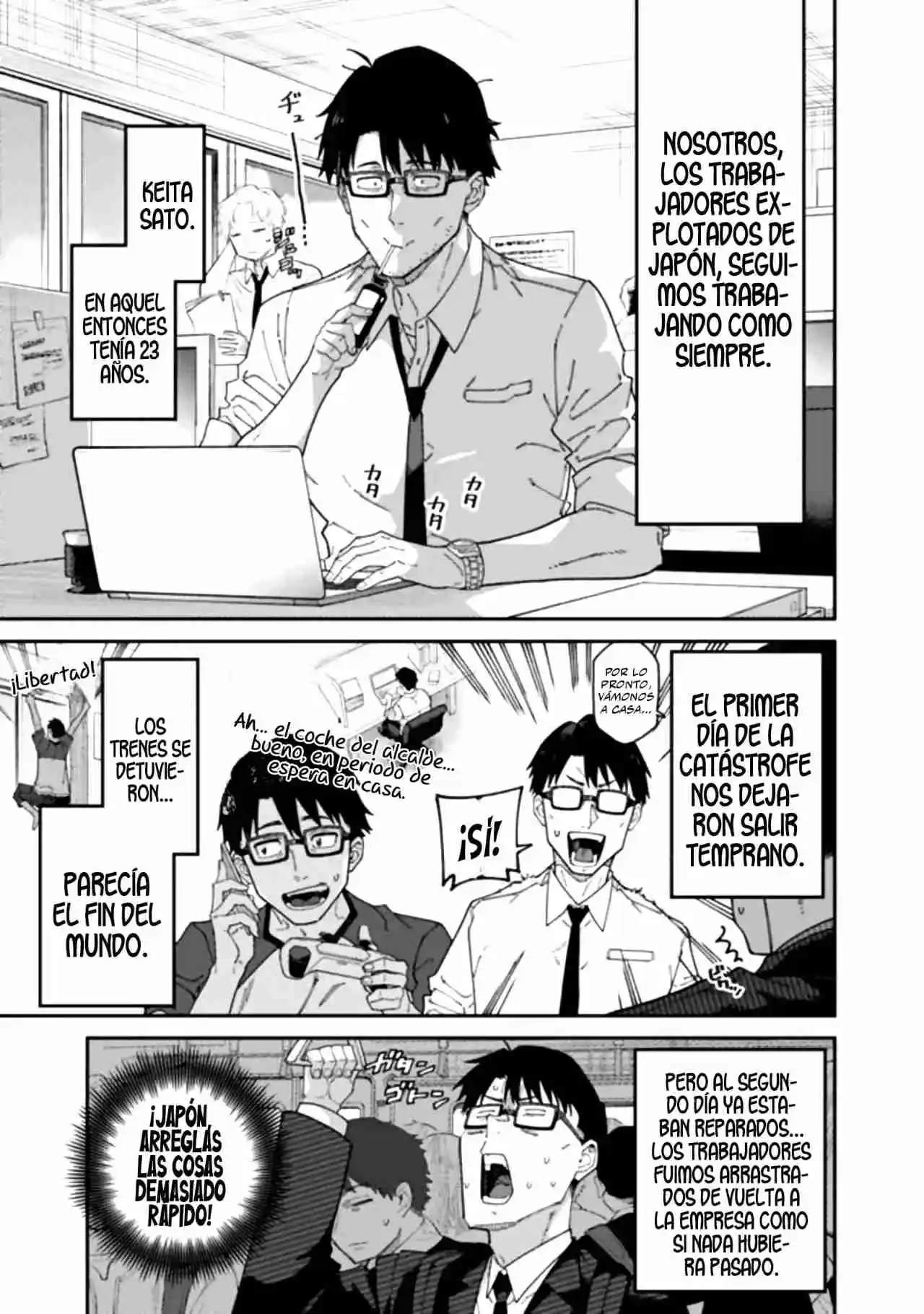 JIMI NA OJISAN, JITSU WA EIYU DATTA. -JIKAKU GA NAI MAMA MUSO SHITETARA, MEI NO DUNGEON HAISHIN DE SARASARETETA YO DESU - Capítulo 2 - Página 8 - LectorTMOo