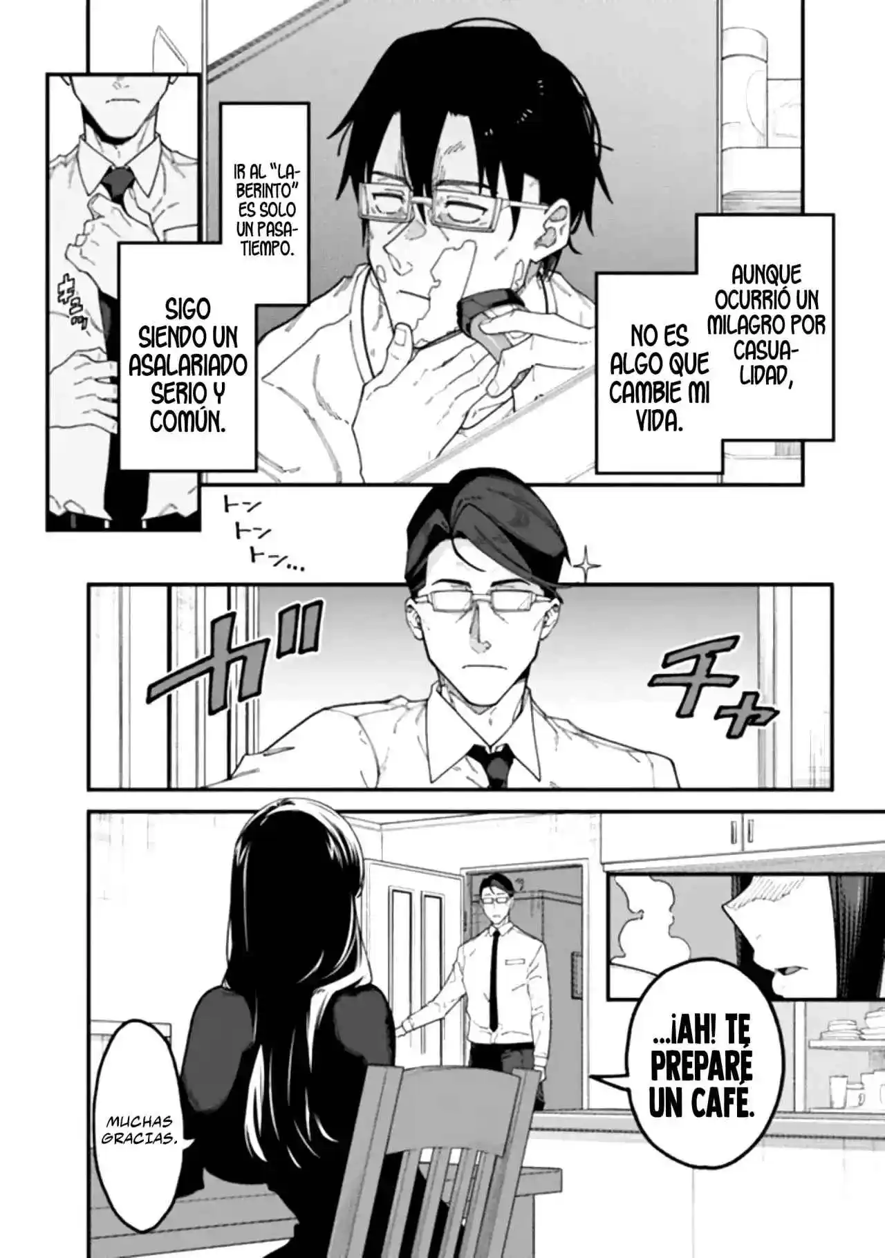 JIMI NA OJISAN, JITSU WA EIYU DATTA. -JIKAKU GA NAI MAMA MUSO SHITETARA, MEI NO DUNGEON HAISHIN DE SARASARETETA YO DESU - Capítulo 2 - Página 19 - LectorTMOo