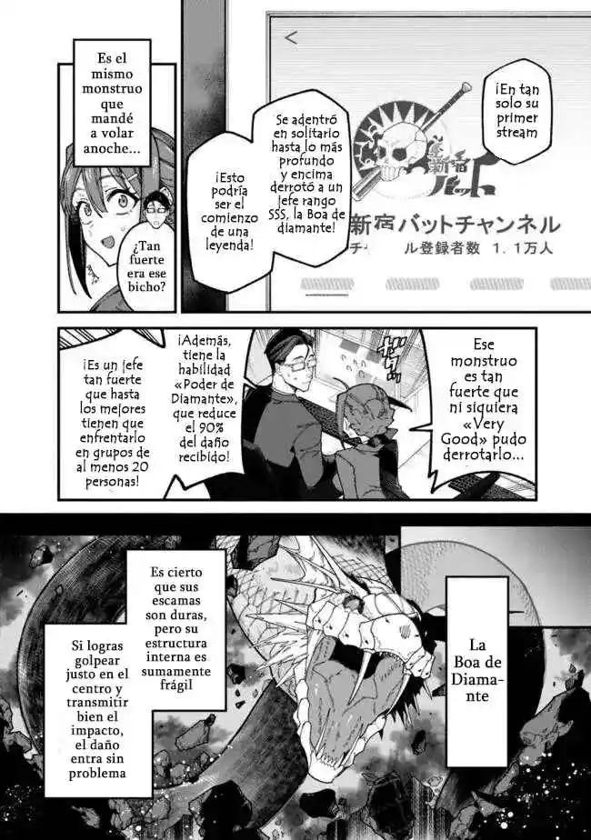 JIMI NA OJISAN, JITSU WA EIYU DATTA. -JIKAKU GA NAI MAMA MUSO SHITETARA, MEI NO DUNGEON HAISHIN DE SARASARETETA YO DESU capítulo 3 página 5