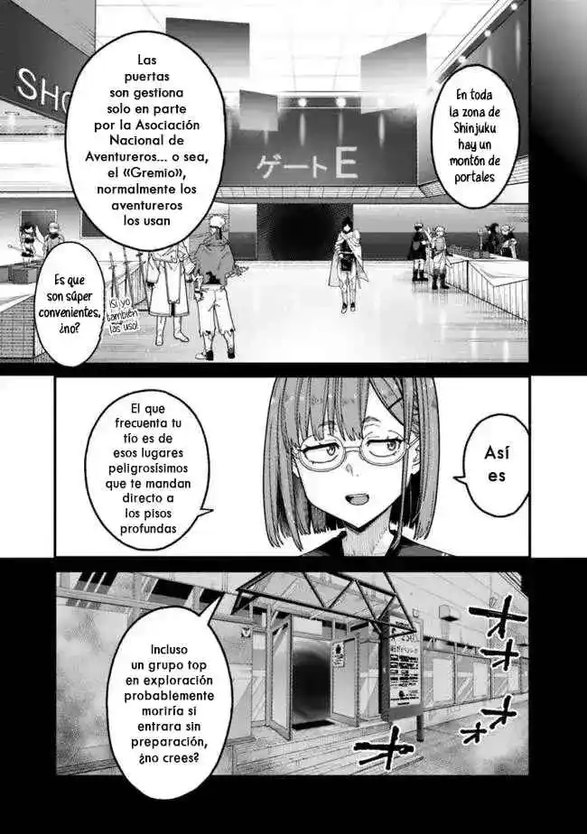 JIMI NA OJISAN, JITSU WA EIYU DATTA. -JIKAKU GA NAI MAMA MUSO SHITETARA, MEI NO DUNGEON HAISHIN DE SARASARETETA YO DESU capítulo 3 página 10