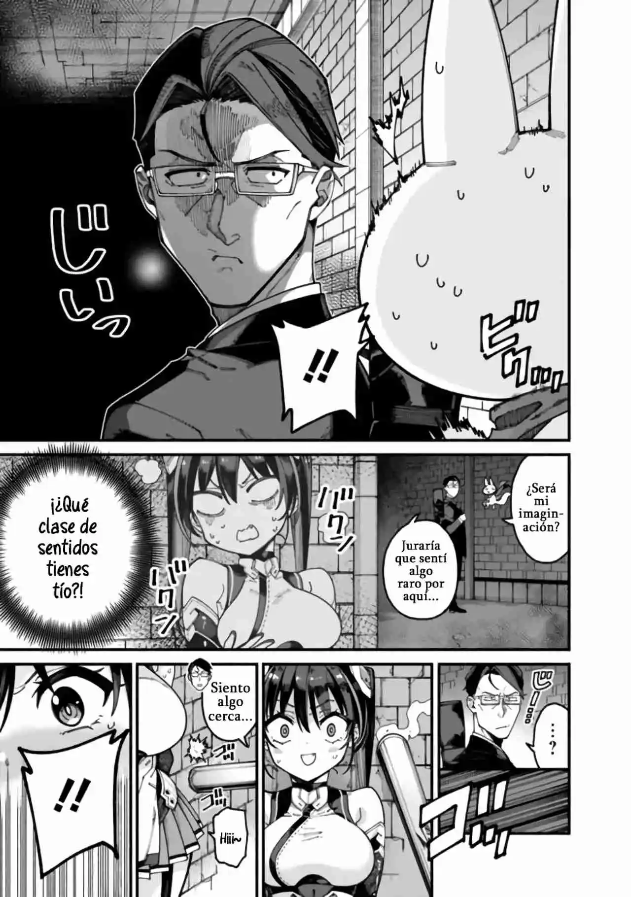 JIMI NA OJISAN, JITSU WA EIYU DATTA. -JIKAKU GA NAI MAMA MUSO SHITETARA, MEI NO DUNGEON HAISHIN DE SARASARETETA YO DESU capítulo 4 página 9