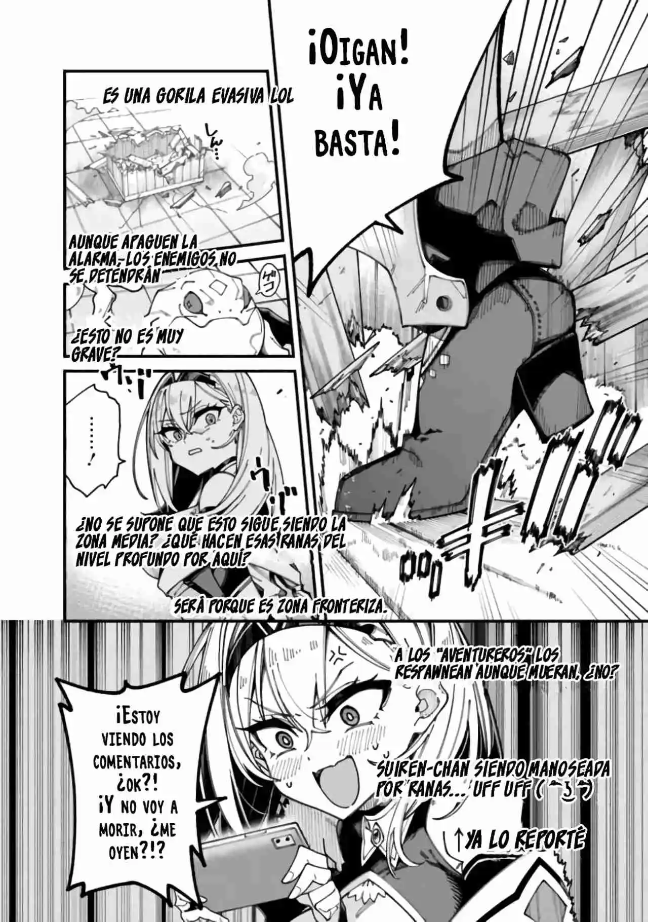JIMI NA OJISAN, JITSU WA EIYU DATTA. -JIKAKU GA NAI MAMA MUSO SHITETARA, MEI NO DUNGEON HAISHIN DE SARASARETETA YO DESU capítulo 4 página 14