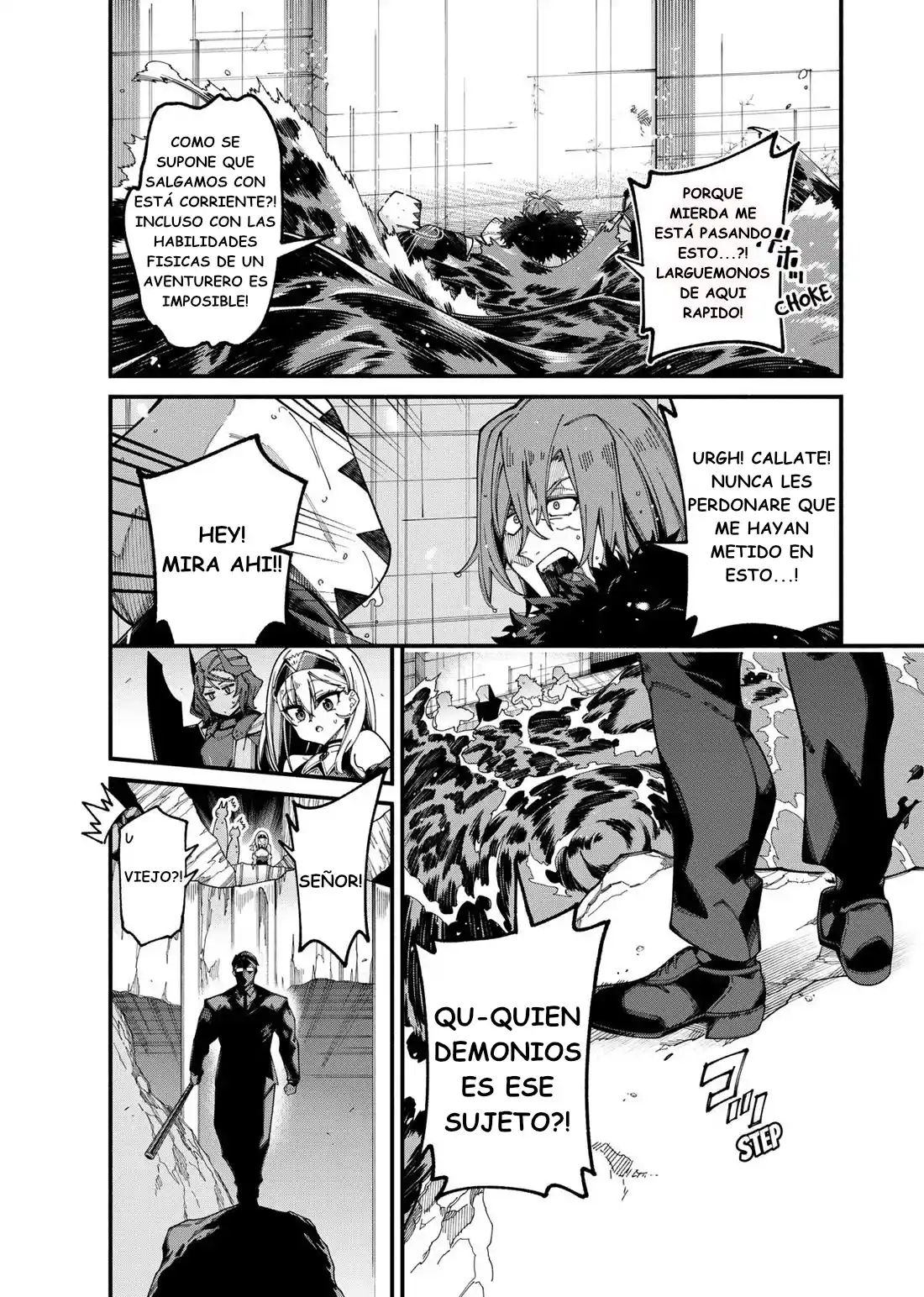 JIMI NA OJISAN, JITSU WA EIYU DATTA. -JIKAKU GA NAI MAMA MUSO SHITETARA, MEI NO DUNGEON HAISHIN DE SARASARETETA YO DESU capítulo 6 página 8