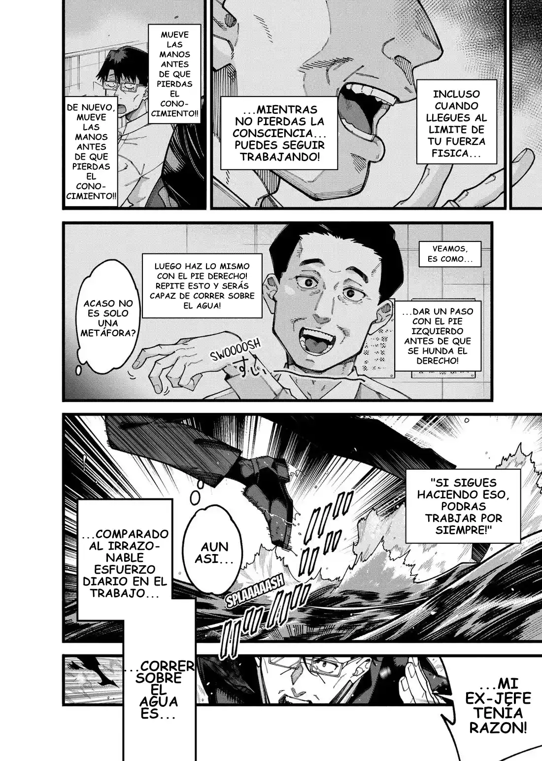 JIMI NA OJISAN, JITSU WA EIYU DATTA. -JIKAKU GA NAI MAMA MUSO SHITETARA, MEI NO DUNGEON HAISHIN DE SARASARETETA YO DESU capítulo 6 página 11