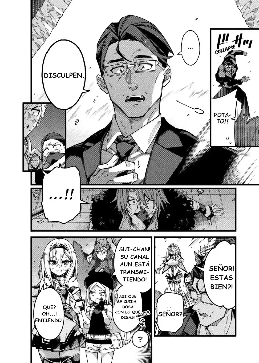 JIMI NA OJISAN, JITSU WA EIYU DATTA. -JIKAKU GA NAI MAMA MUSO SHITETARA, MEI NO DUNGEON HAISHIN DE SARASARETETA YO DESU capítulo 6 página 13
