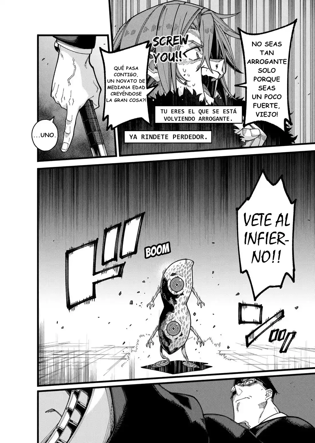 JIMI NA OJISAN, JITSU WA EIYU DATTA. -JIKAKU GA NAI MAMA MUSO SHITETARA, MEI NO DUNGEON HAISHIN DE SARASARETETA YO DESU capítulo 6 página 17