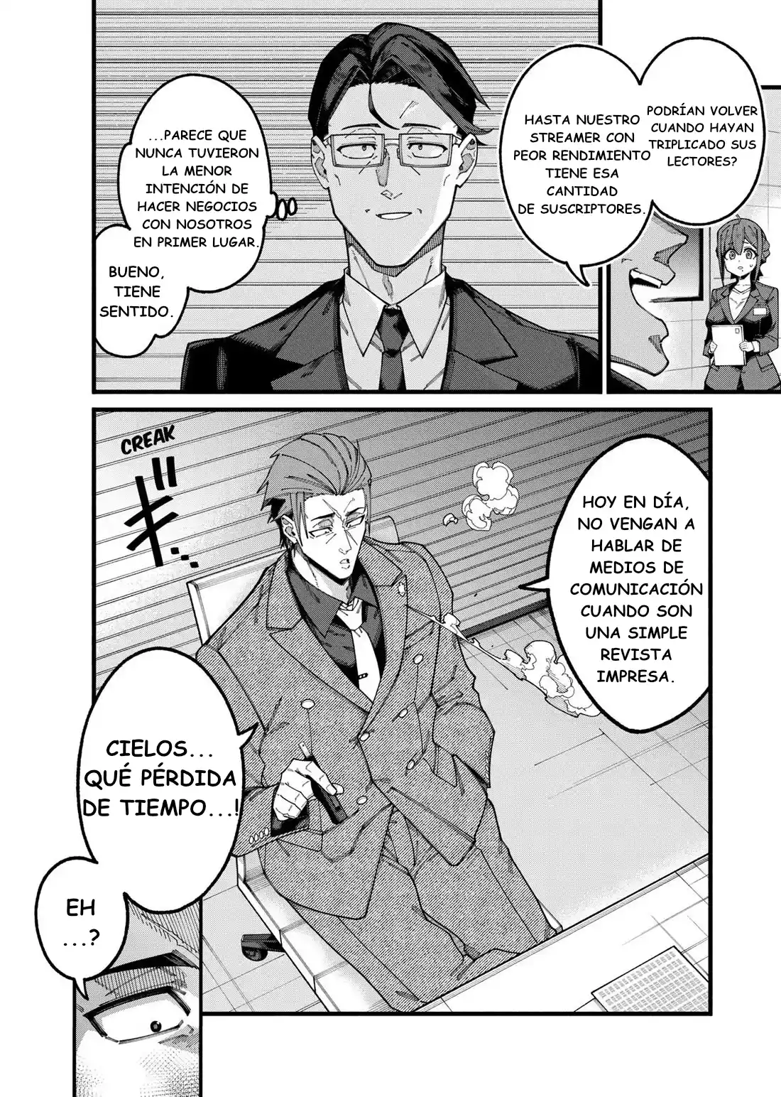 JIMI NA OJISAN, JITSU WA EIYU DATTA. -JIKAKU GA NAI MAMA MUSO SHITETARA, MEI NO DUNGEON HAISHIN DE SARASARETETA YO DESU capítulo 8 página 4