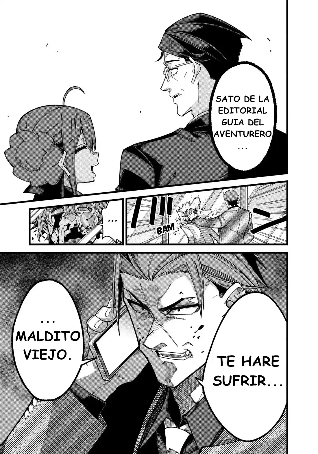 JIMI NA OJISAN, JITSU WA EIYU DATTA. -JIKAKU GA NAI MAMA MUSO SHITETARA, MEI NO DUNGEON HAISHIN DE SARASARETETA YO DESU capítulo 8 página 17