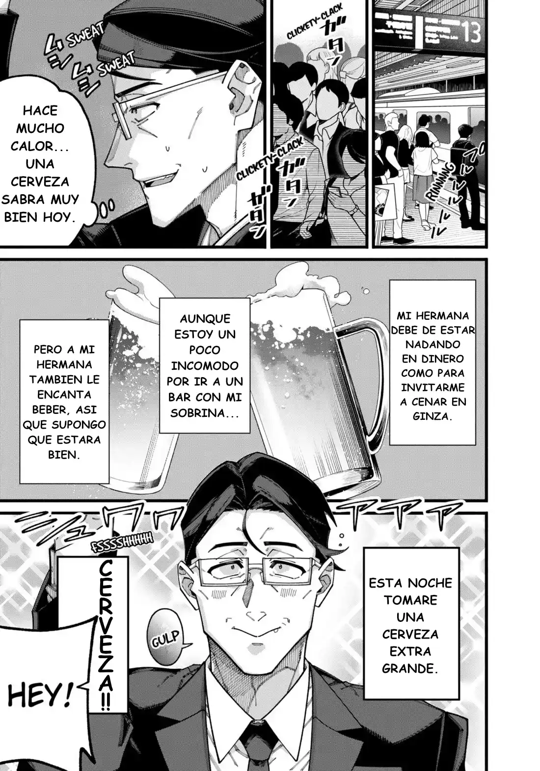 JIMI NA OJISAN, JITSU WA EIYU DATTA. -JIKAKU GA NAI MAMA MUSO SHITETARA, MEI NO DUNGEON HAISHIN DE SARASARETETA YO DESU capítulo 9 página 7