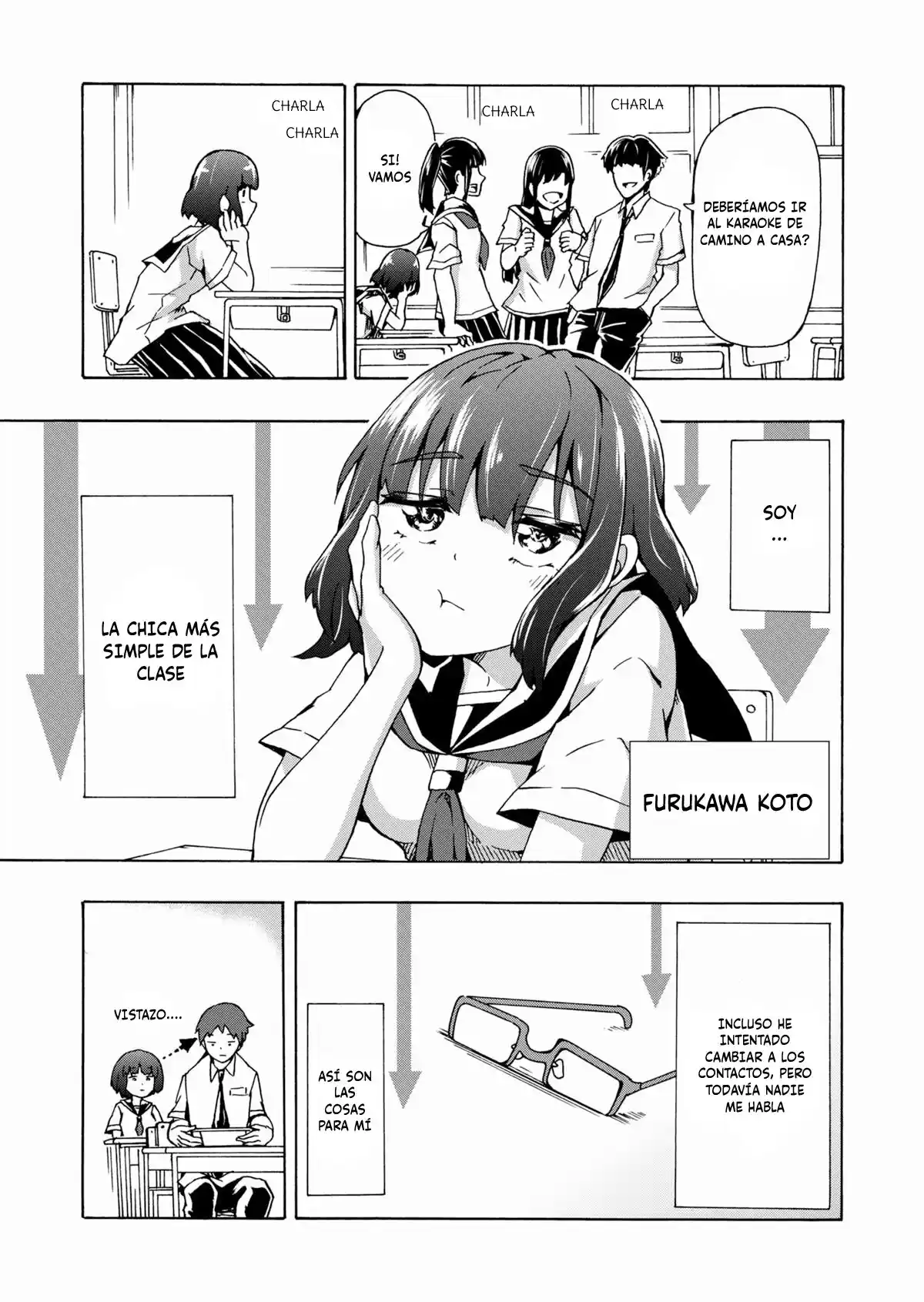 Jimiko Na Watashi Wa Iroke Wo Dashitai - Capítulo 1 - Página 3 - LectorTMOo