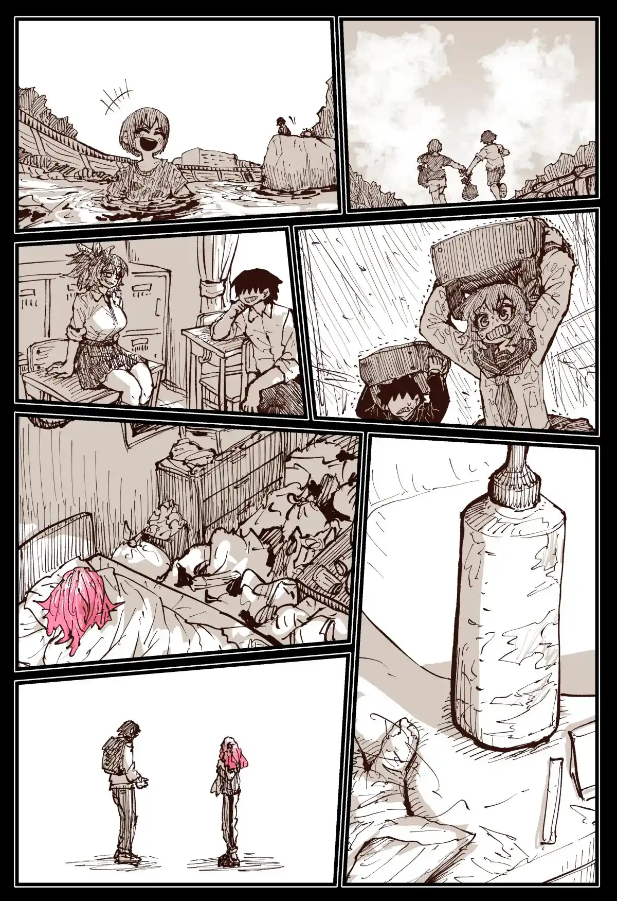 Jimoto Ni Kaettekitara Osananajimi Ga Kowareteta - Capítulo 47 - Página 2 - LectorTMOo