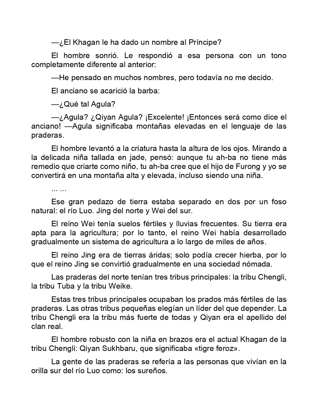 Jing Wei Qing Shang (Novela) - Capítulo 1 - Página 6 - LectorTMOo