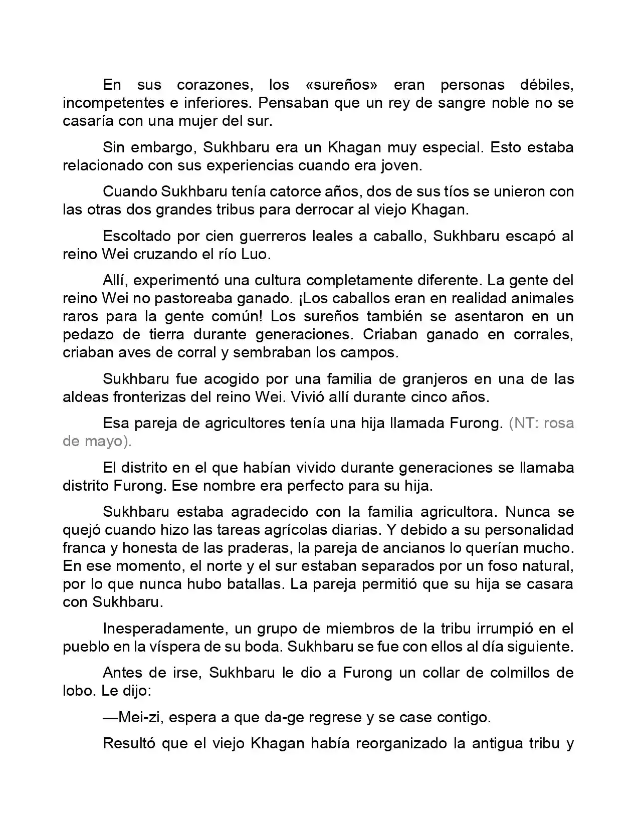 Jing Wei Qing Shang (Novela) - Capítulo 1 - Página 7 - LectorTMOo