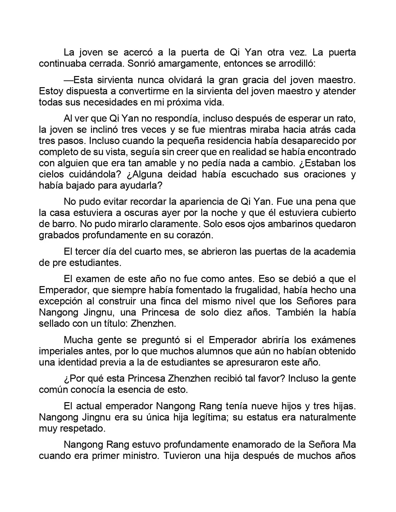 Jing Wei Qing Shang (Novela) - Capítulo 10 - Página 7 - LectorTMOo