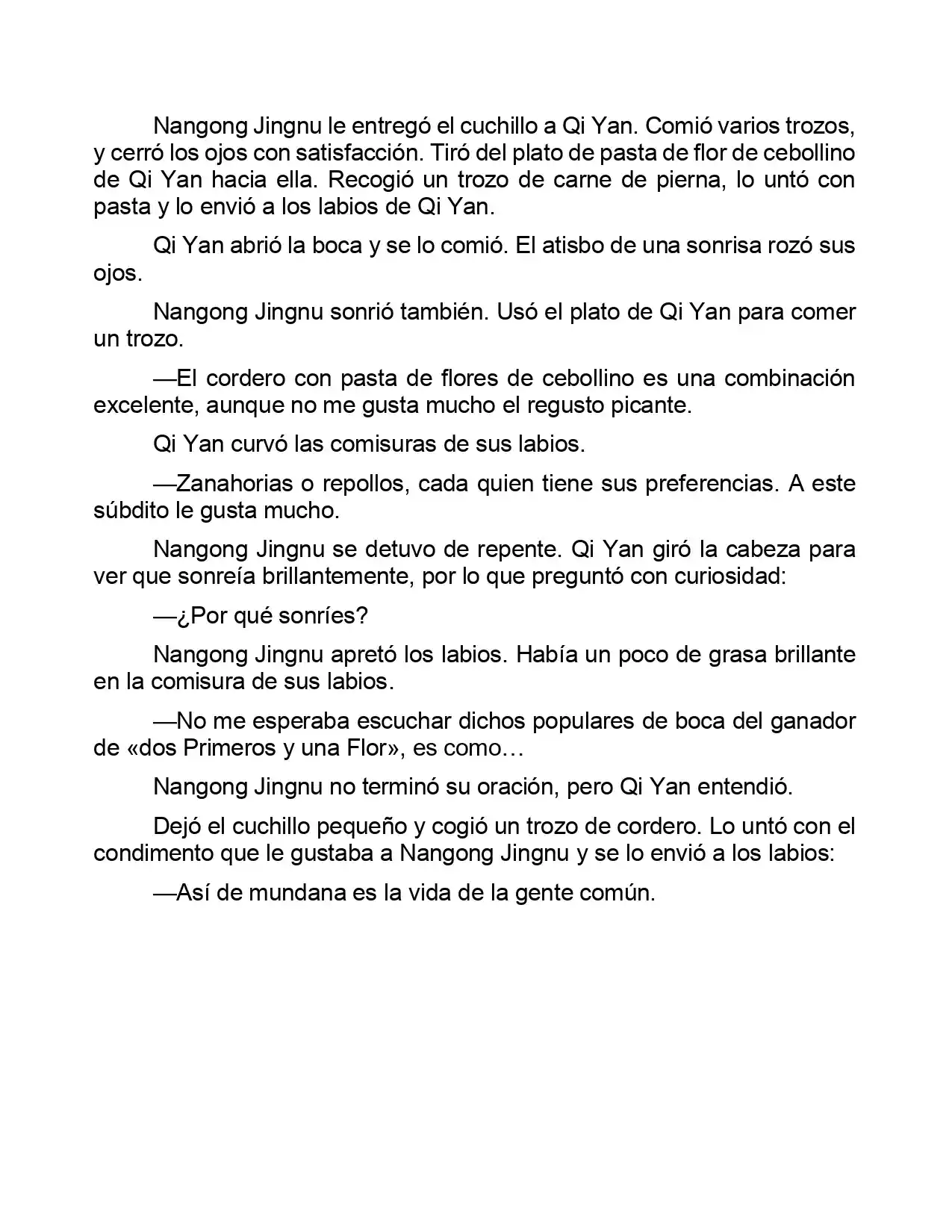Jing Wei Qing Shang (Novela) - Capítulo 100 - Página 8 - LectorTMOo