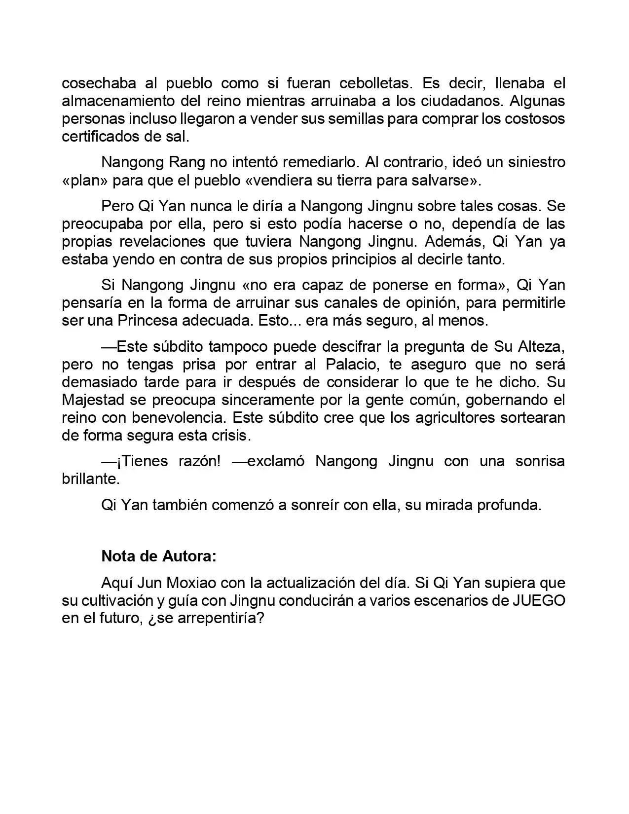Jing Wei Qing Shang (Novela) - Capítulo 102 - Página 6 - LectorTMOo