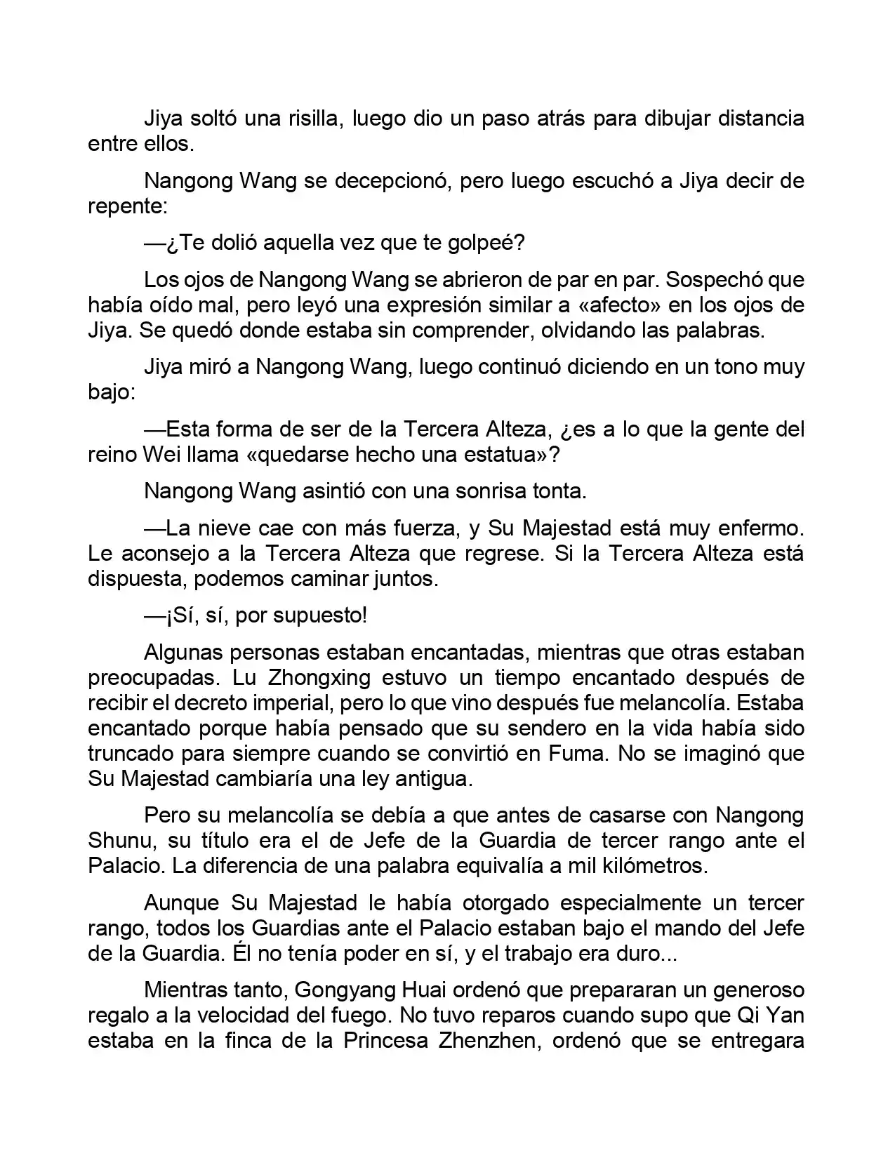 Jing Wei Qing Shang (Novela) - Capítulo 104 - Página 6 - LectorTMOo