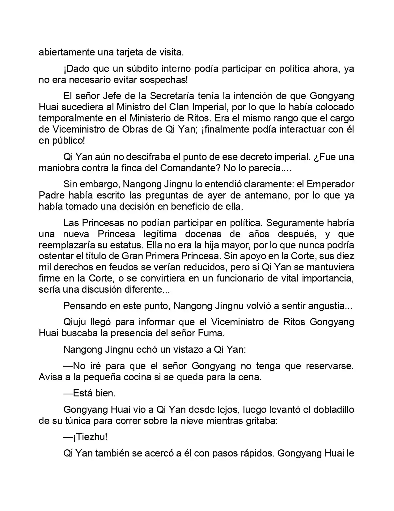 Jing Wei Qing Shang (Novela) - Capítulo 104 - Página 7 - LectorTMOo