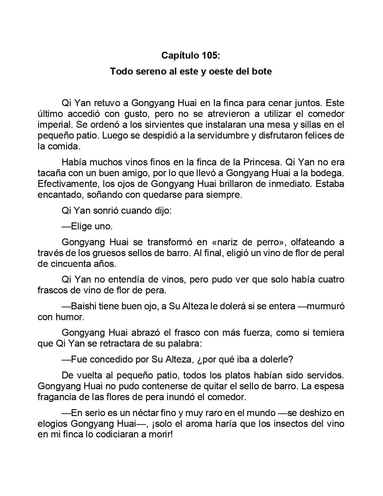 Jing Wei Qing Shang (Novela) - Capítulo 105 - Página 1 - LectorTMOo